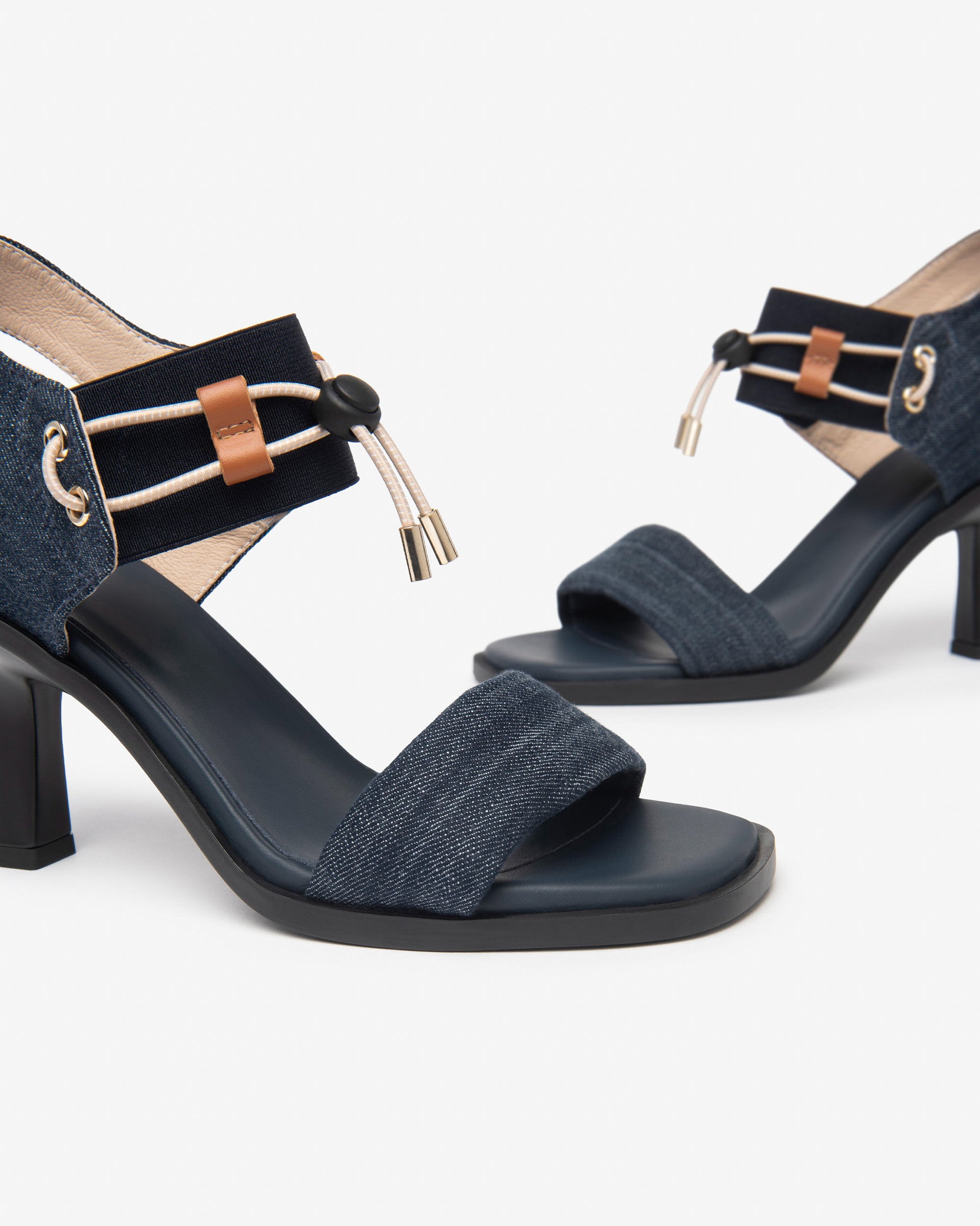 NeroGiardini Sandales Femme Tissu Cuir Été 38