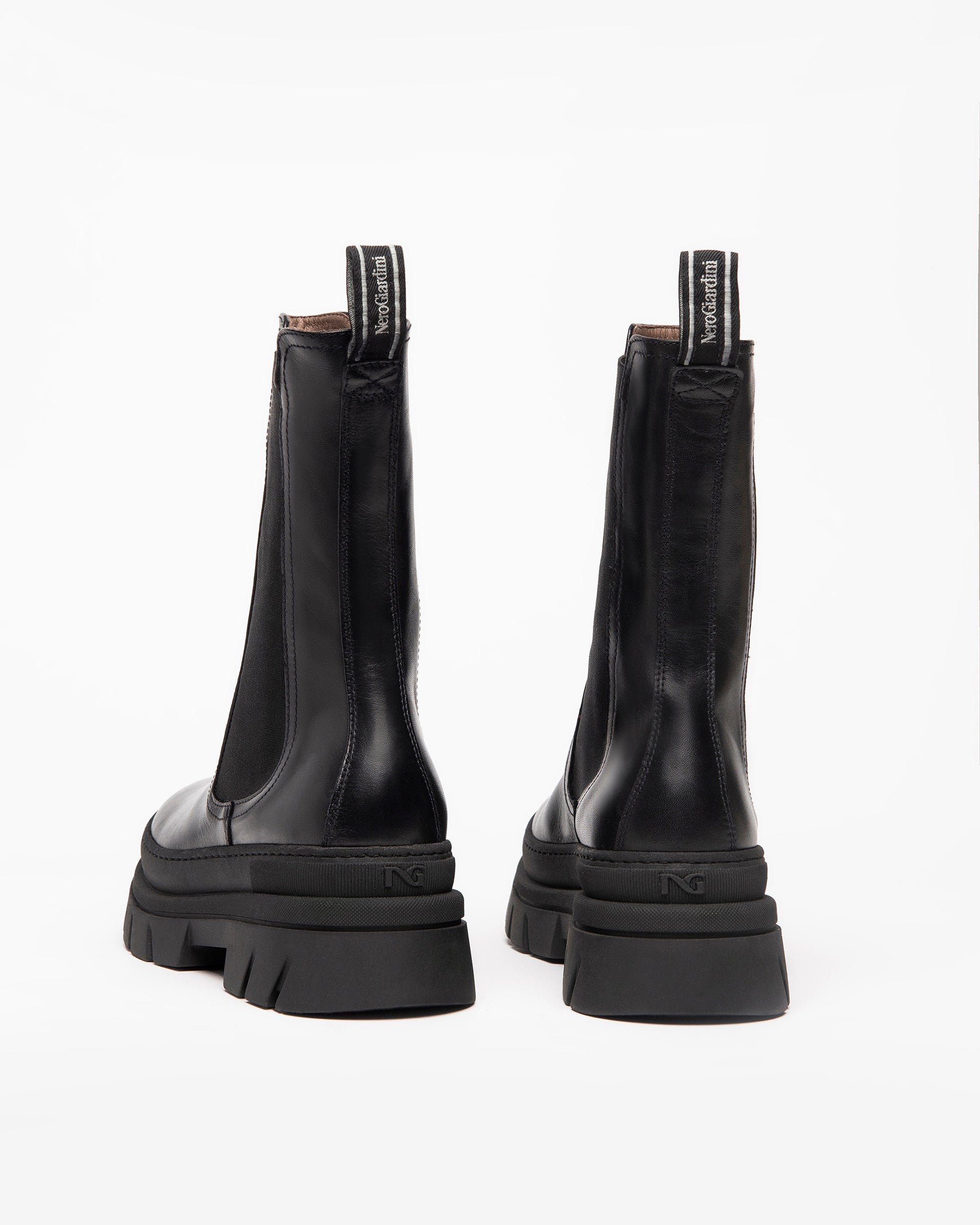 NeroGiardini Bottines Chelsea femme cuir hiver