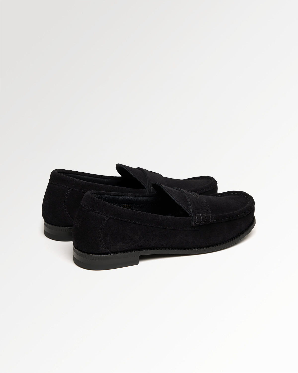 Filling Pieces Lux Loafer Suede Mocassin daim noir
