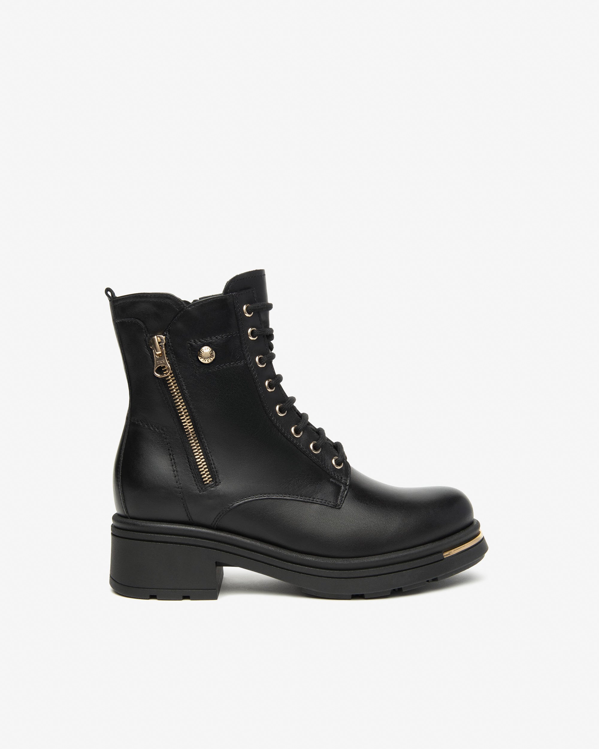 NeroGiardini Bottines Motardes Femme bottines cuir hiver 38
