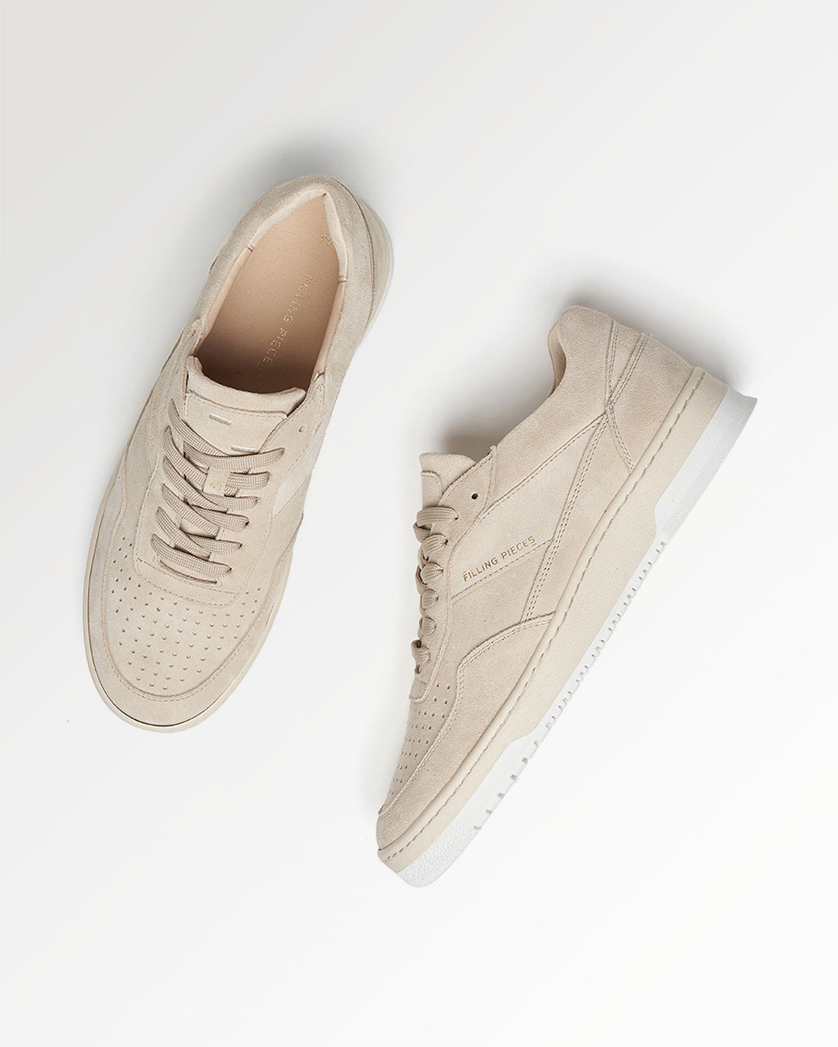 Filling Pieces Ace Sneakers beige suède pointure 35-46