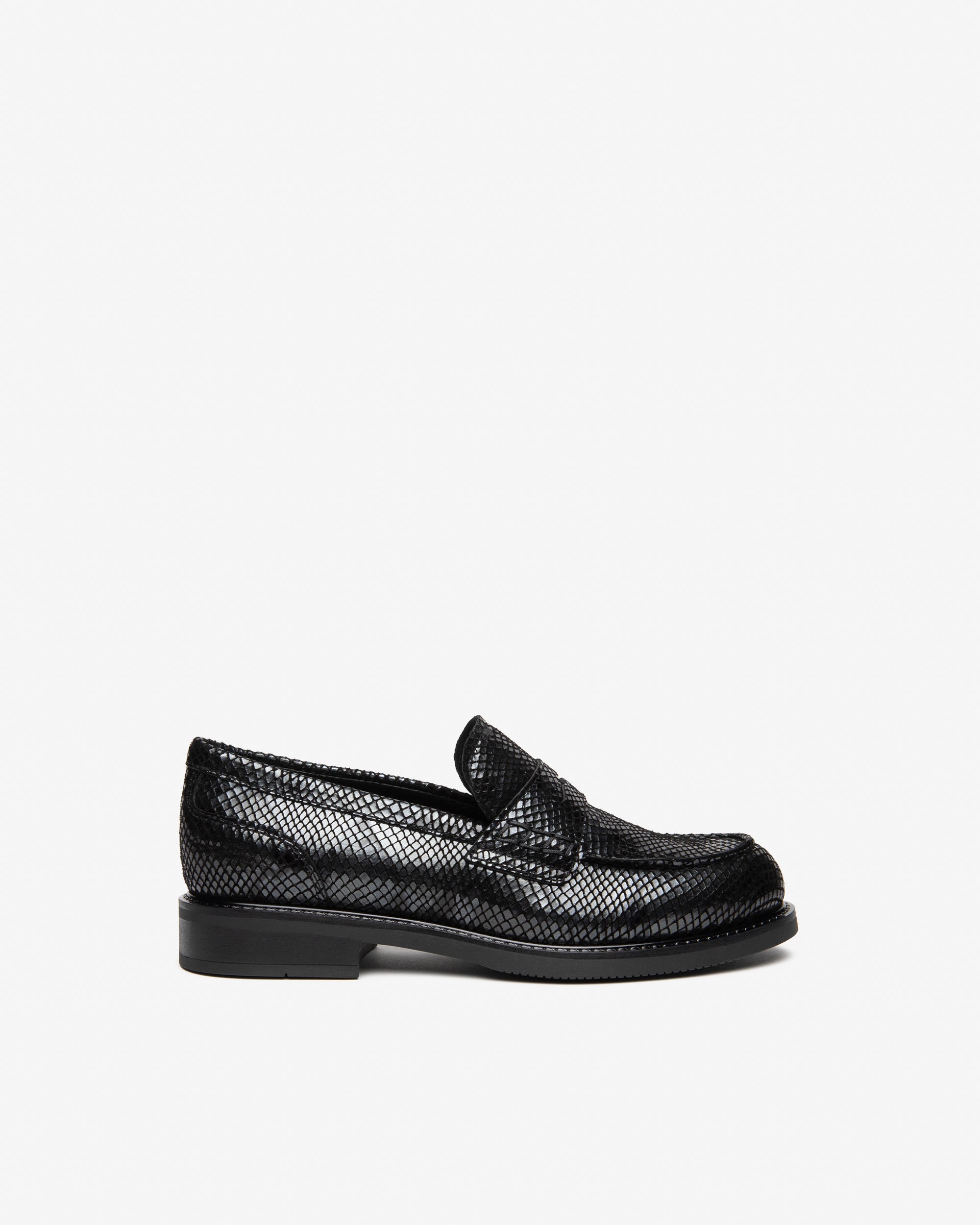 Nerogiardini Mocassins Femme Cuir Effet Python