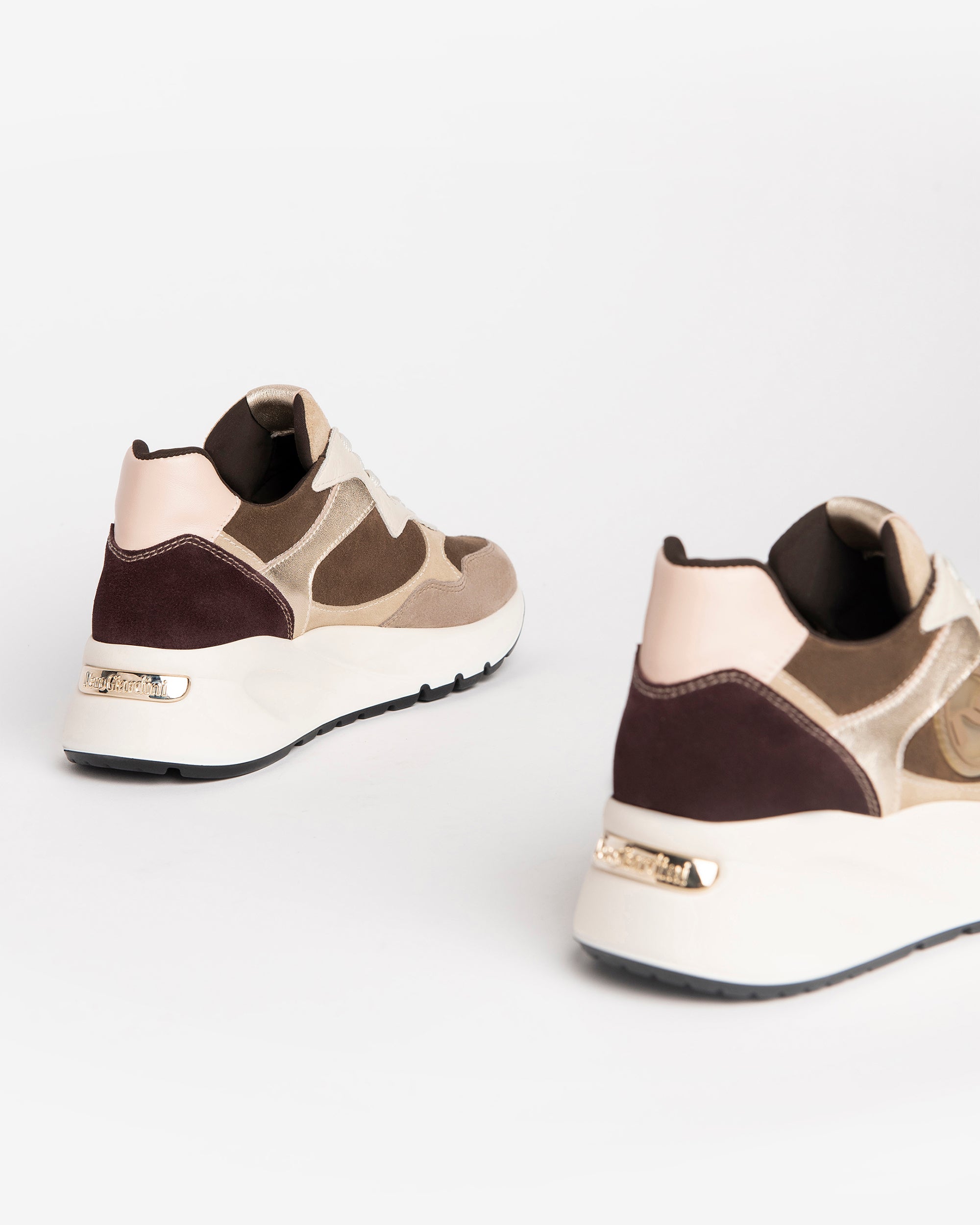 NeroGiardini Sneakers cuir velours femme DryGo