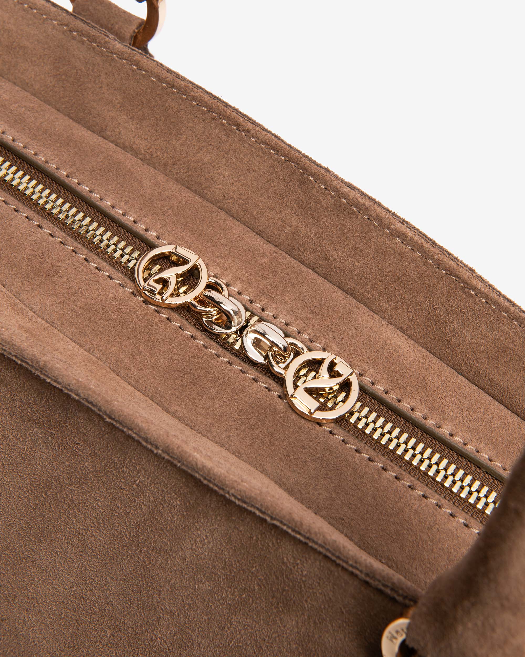 NeroGiardini Sacs Sac Bowling Cuir Femme Daim
