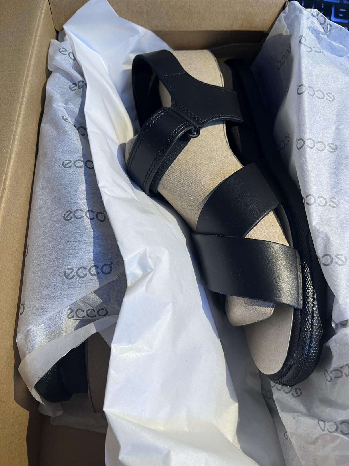 ECCO Damara sandale femme trois brides confort