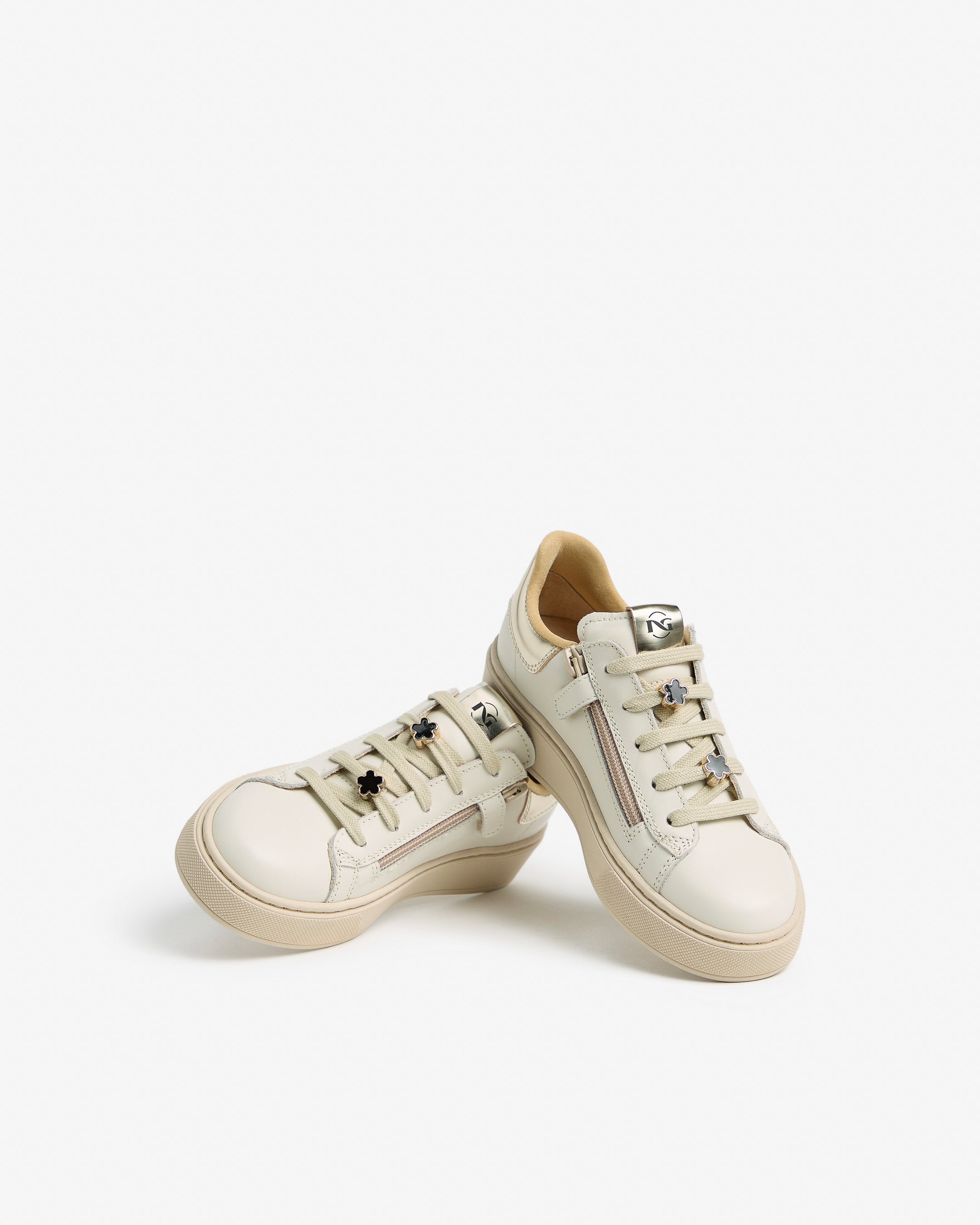 NeroGiardini Sneakers Teen Fille Cuir Technique Confort