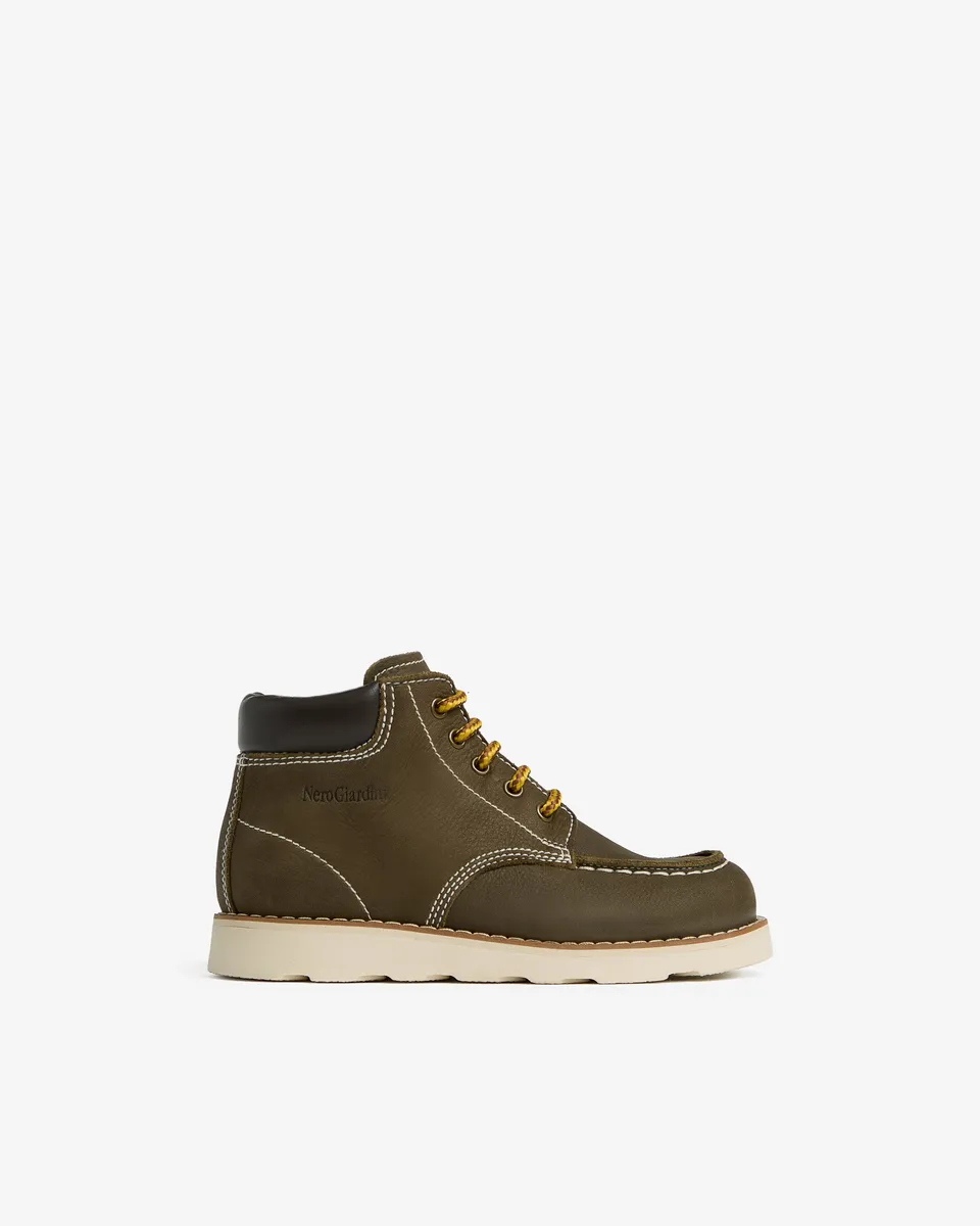 NeroGiardini Bottines Junior Garçon cuir boots hiver