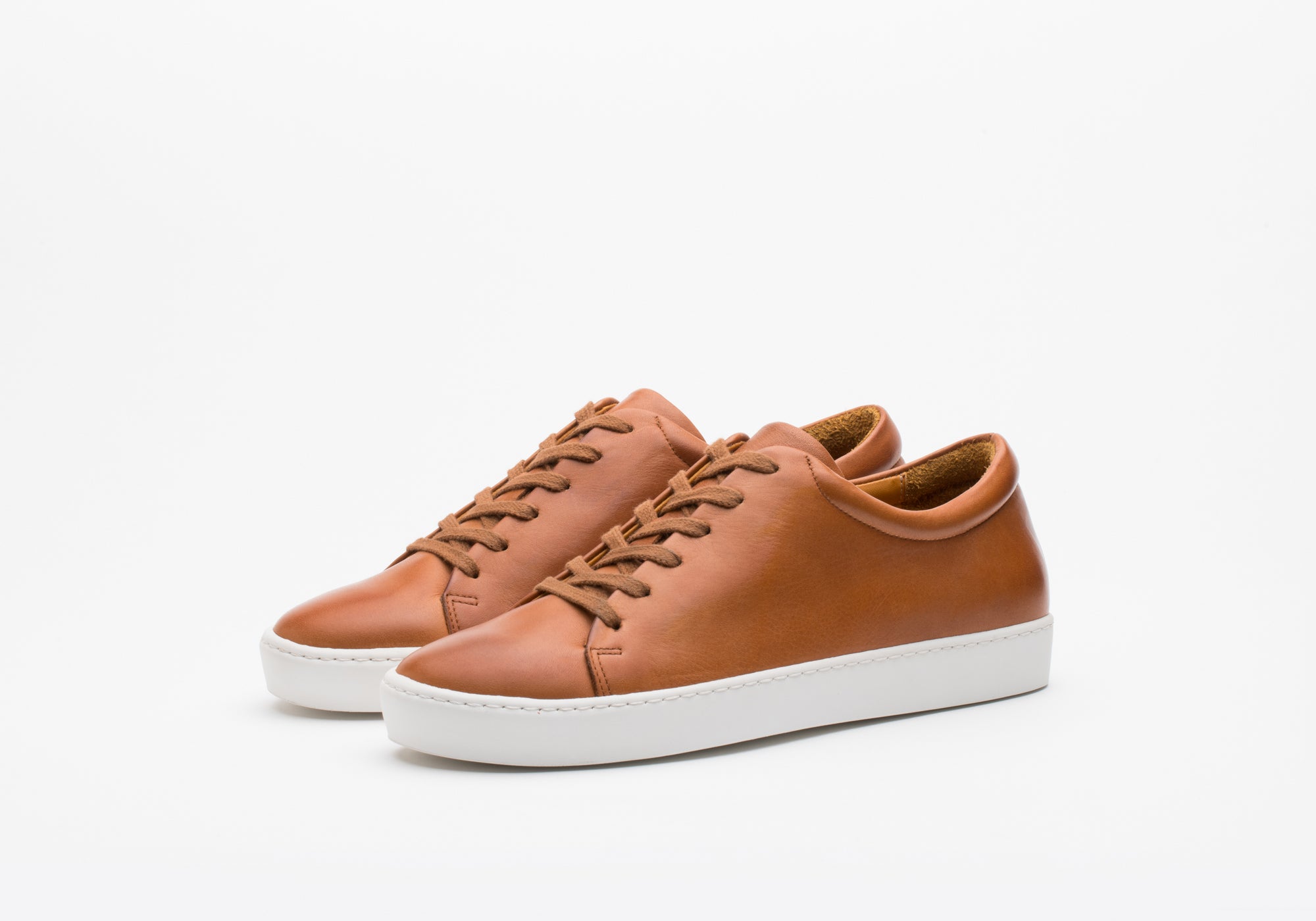 JAK Royal Hazel V.L. sneakers cuir noisette