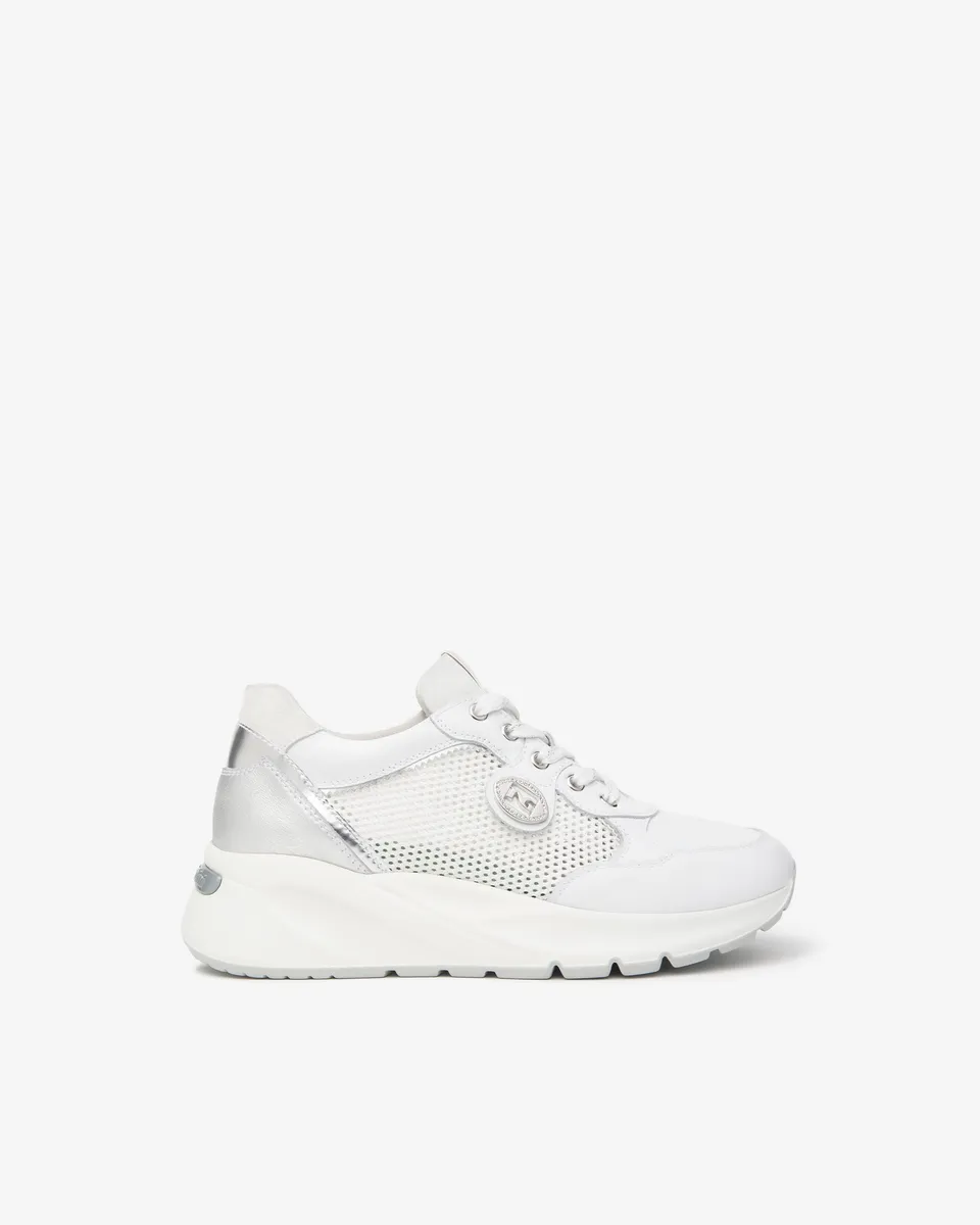 NeroGiardini Sneakers Femme Cuir Toile 35-41 Confort