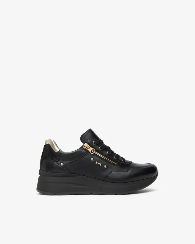 NeroGiardini Sneakers Femme Cuir Technique baskets memory 38