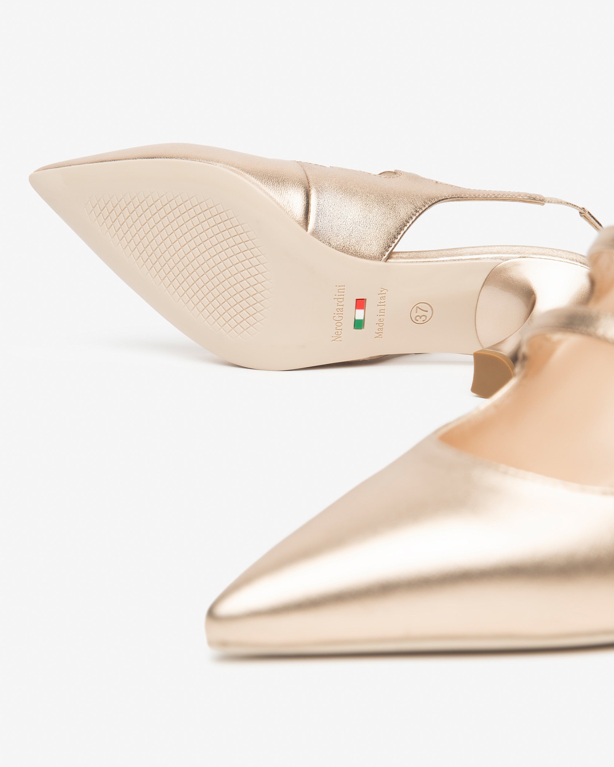 NeroGiardini Slingbacks Femme Cuir Premium Cérémonie 35-41