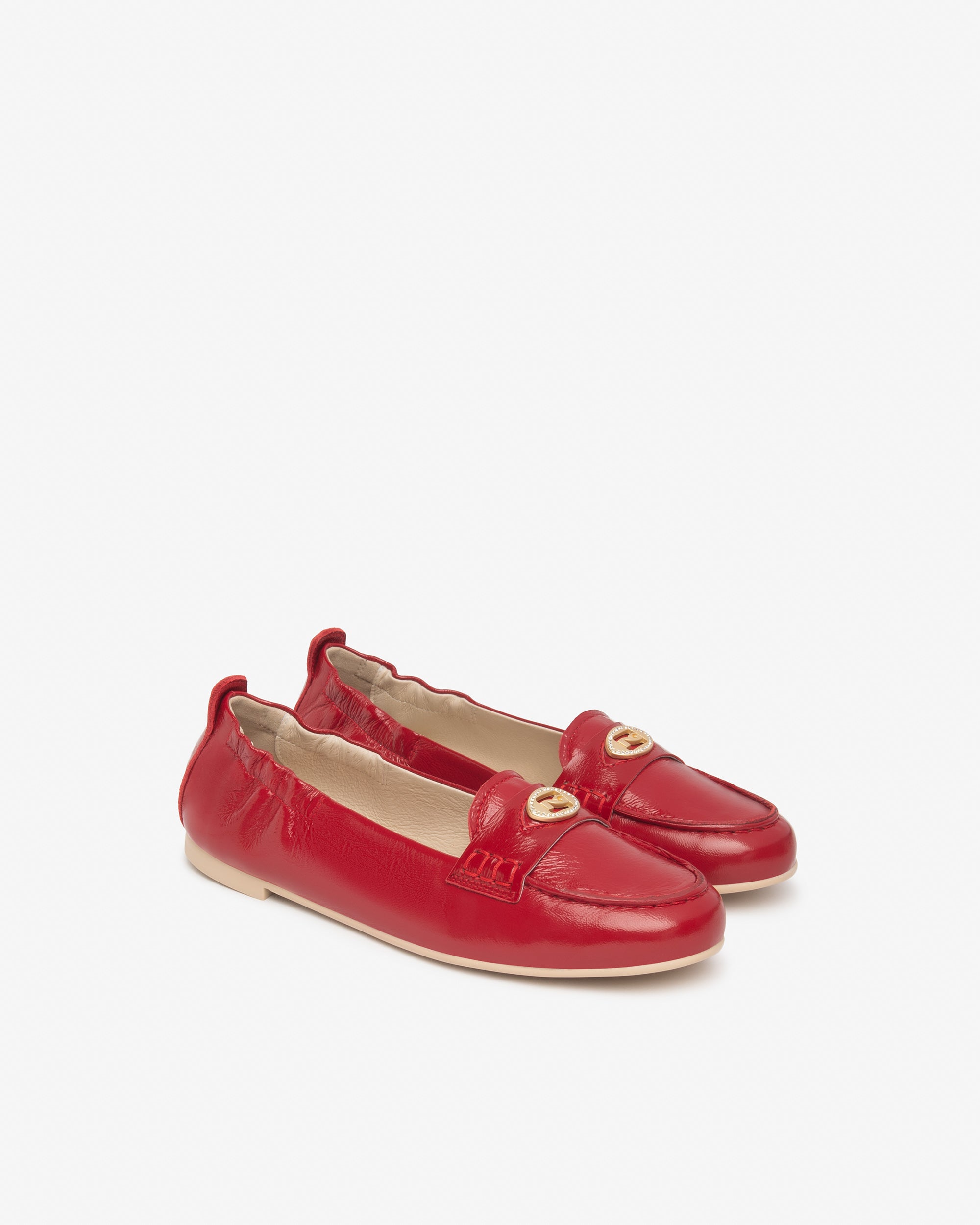 NeroGiardini mocassins cuir femme noir