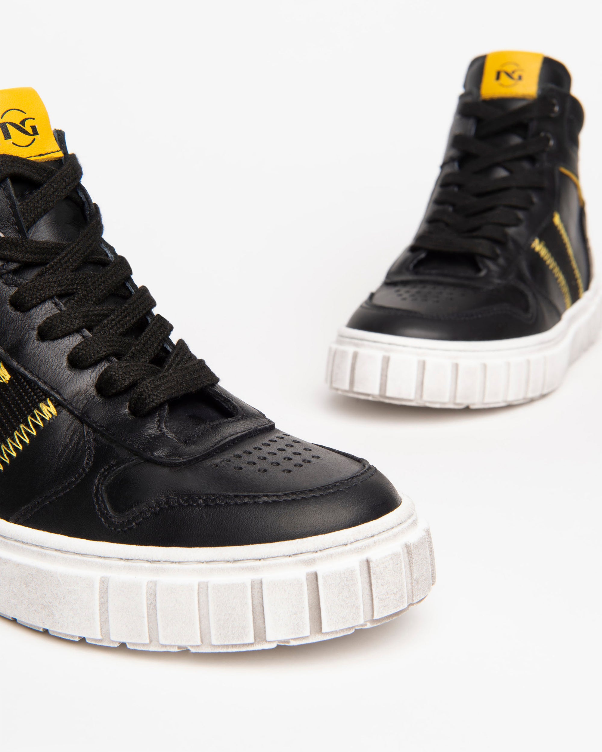 Nerogiardini Sneakers Montantes Garçon Cuir Zip