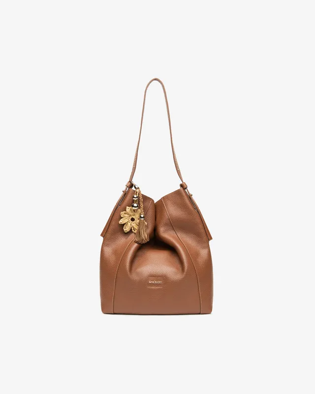 NeroGiardini Sacs sac seau femme cuir porté épaule PZ