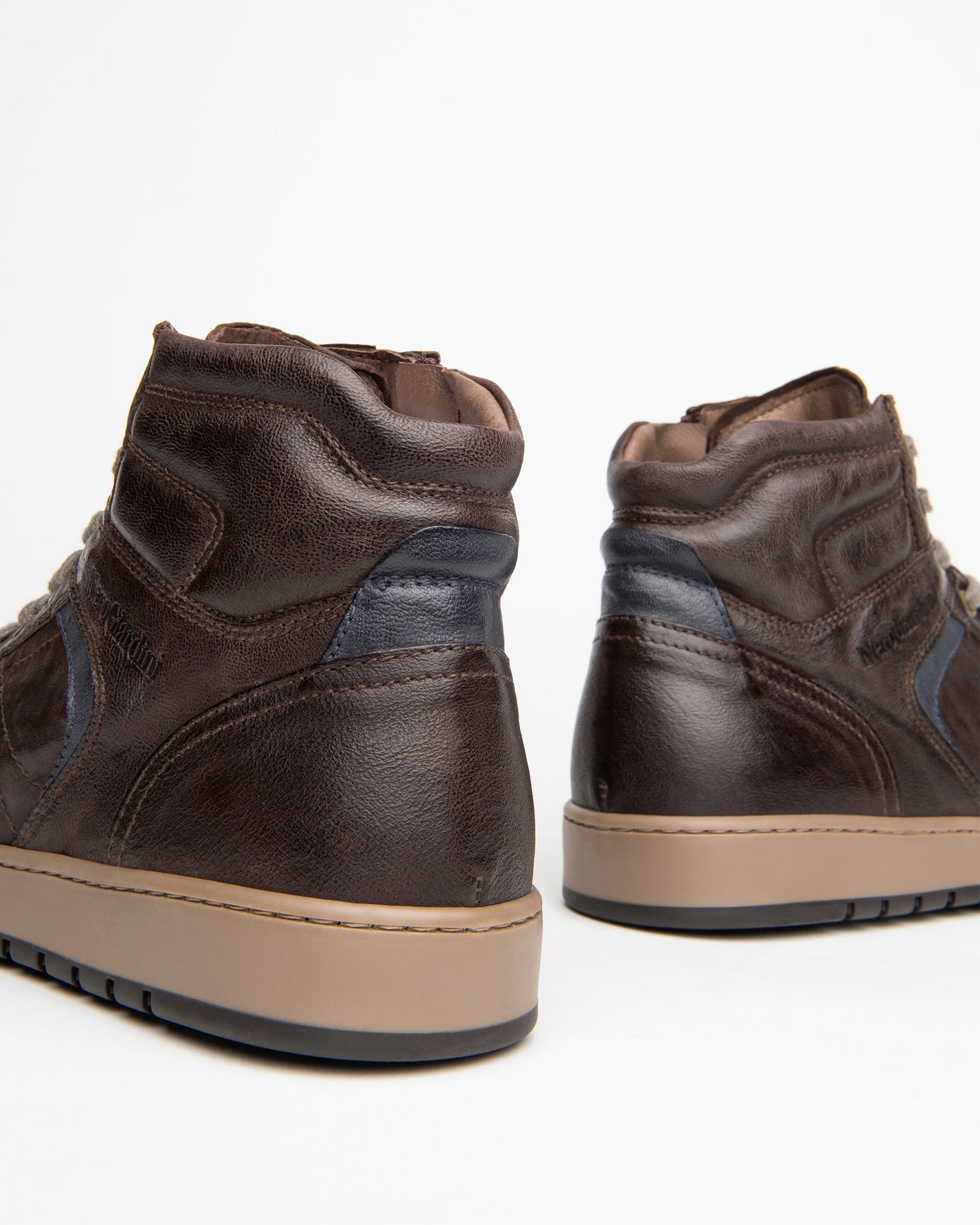 NeroGiardini Sneakers Montantes Homme Cuir Zip