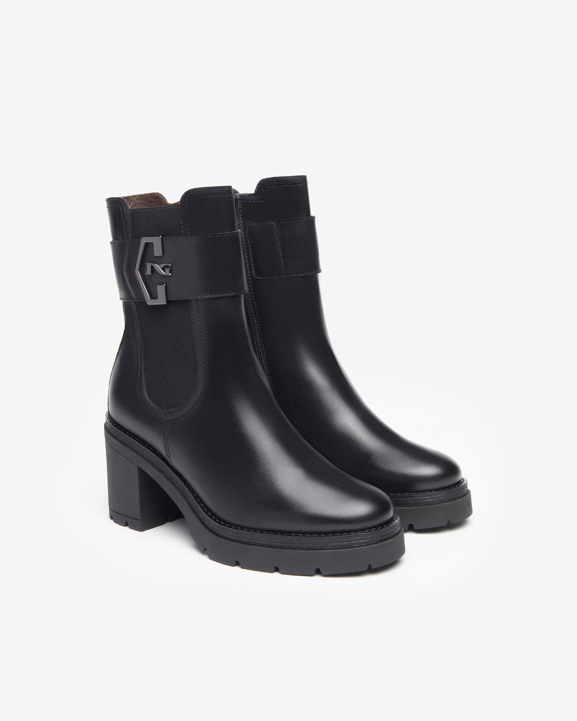 NeroGiardini Bottines Chelsea Femme Cuir 38