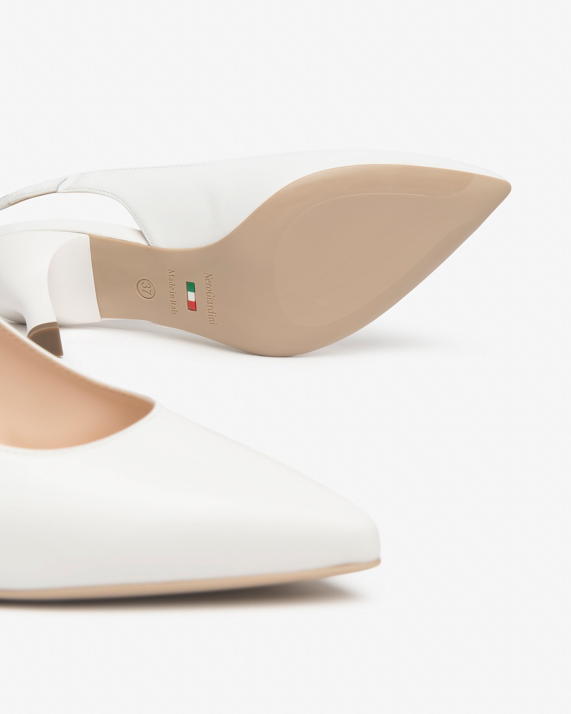NeroGiardini Slingbacks Femme Cuir Mariage Premium