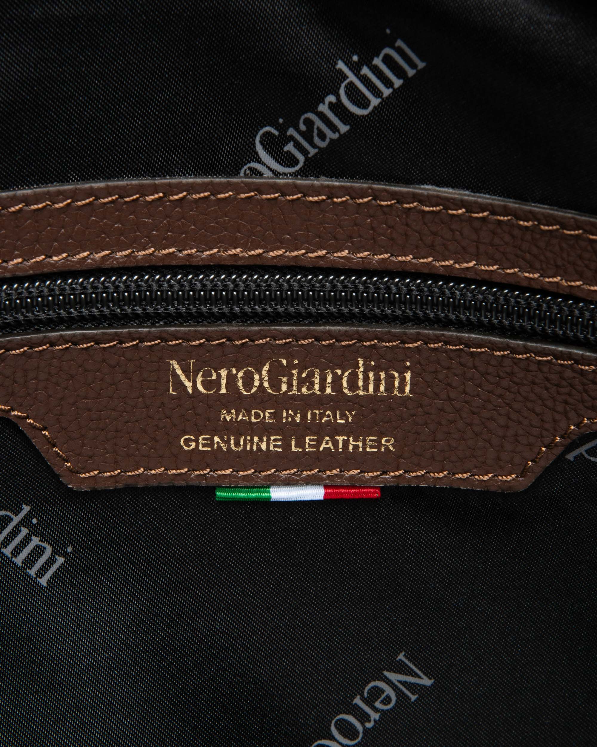 NeroGiardini Sacs Épaule Femme Cuir Grainé Python