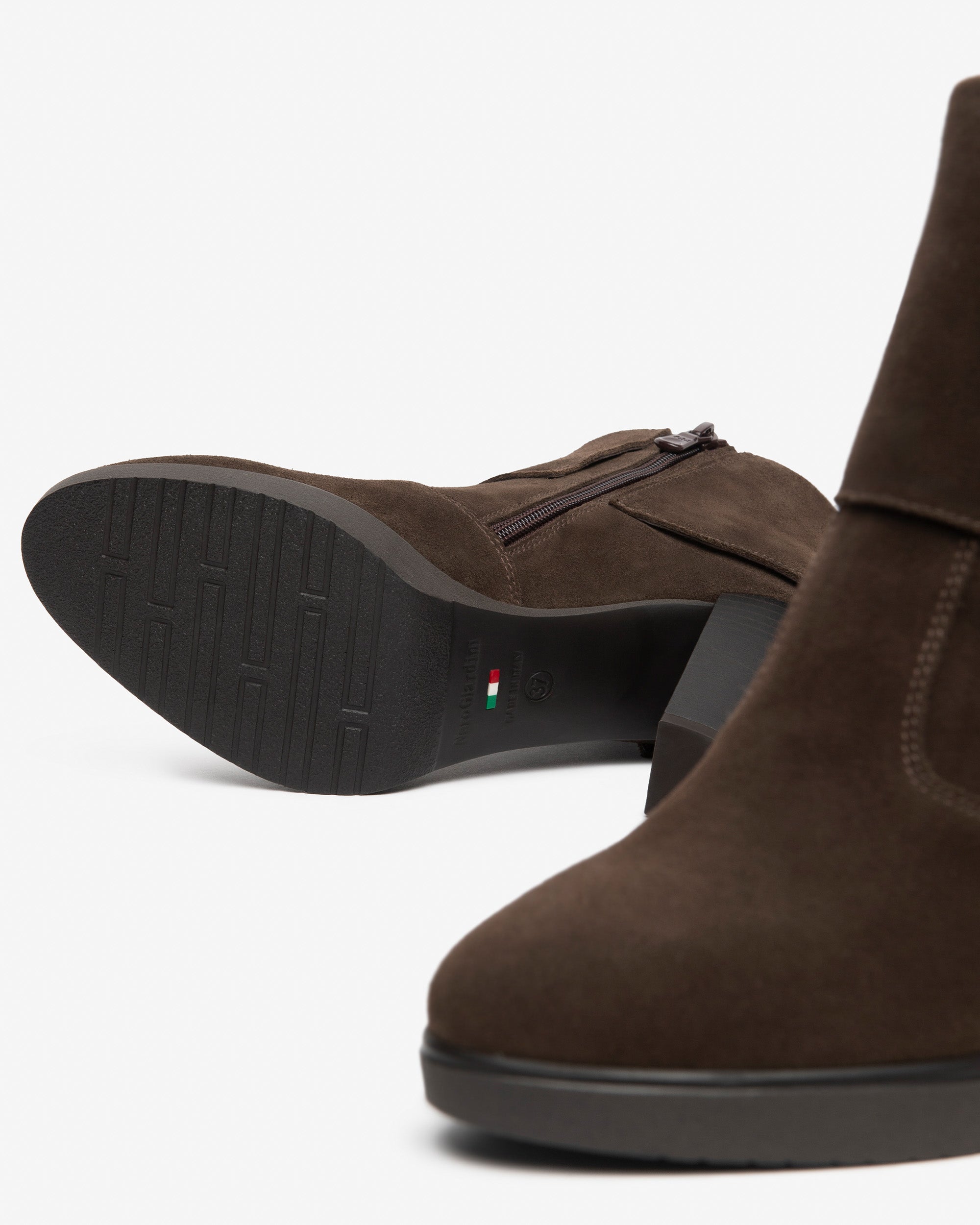 NeroGiardini Bottines Femme Daim Talon 95 mm