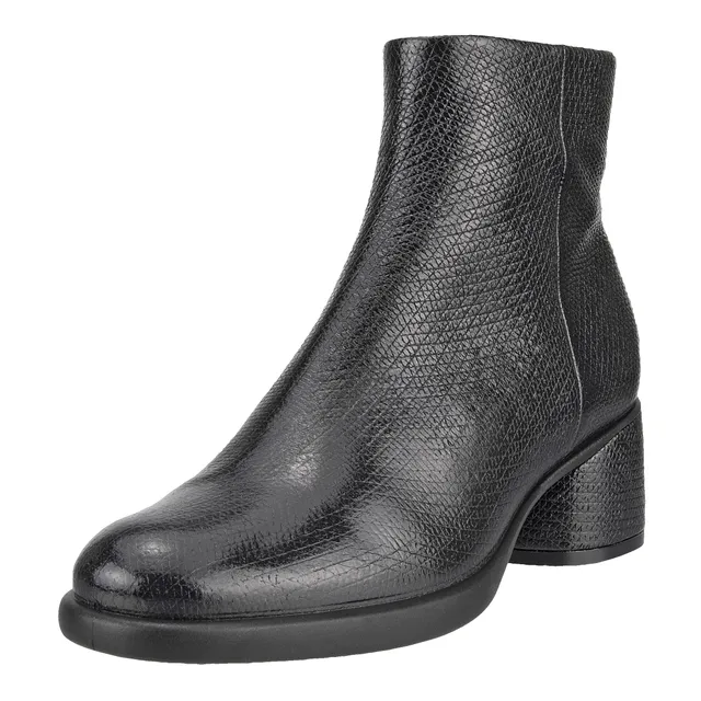 ECCO Sculpted LX 35 Boots Femme Cuir Talon 35mm