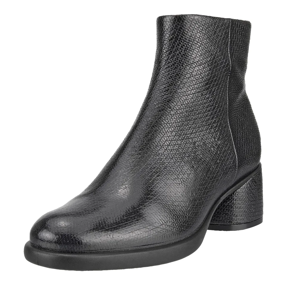 ECCO Sculpted LX 35 Boots Femme Cuir Talon 35mm