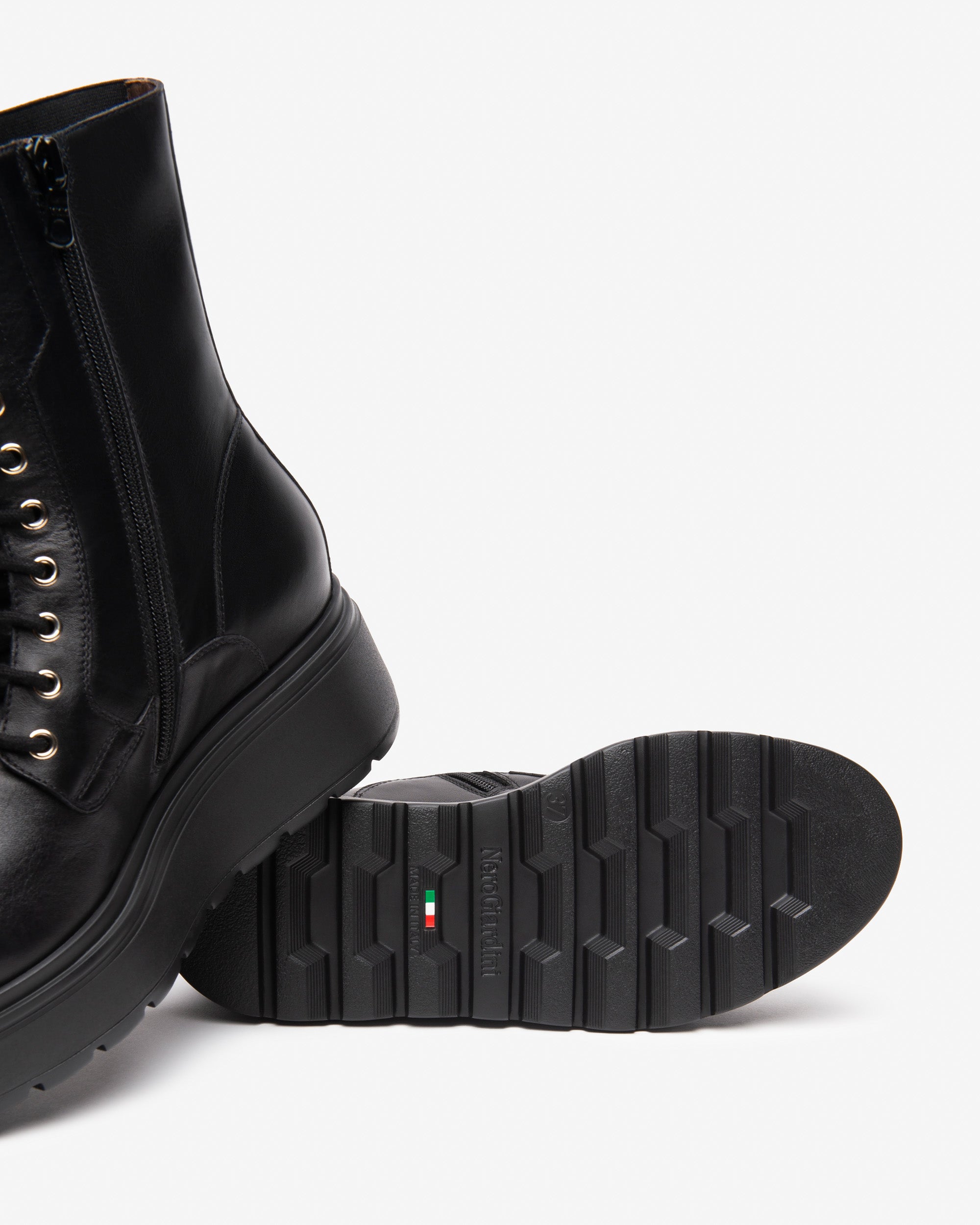 Nerogiardini Bottines motardes femme cuir DryGo 35-41