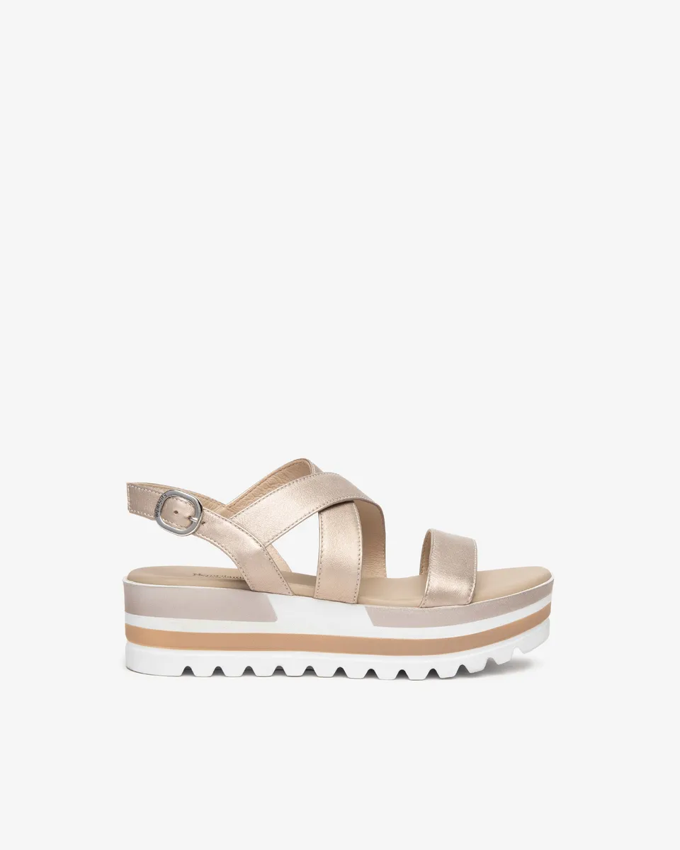 NeroGiardini Sandales Cuir Femme Made in Italy