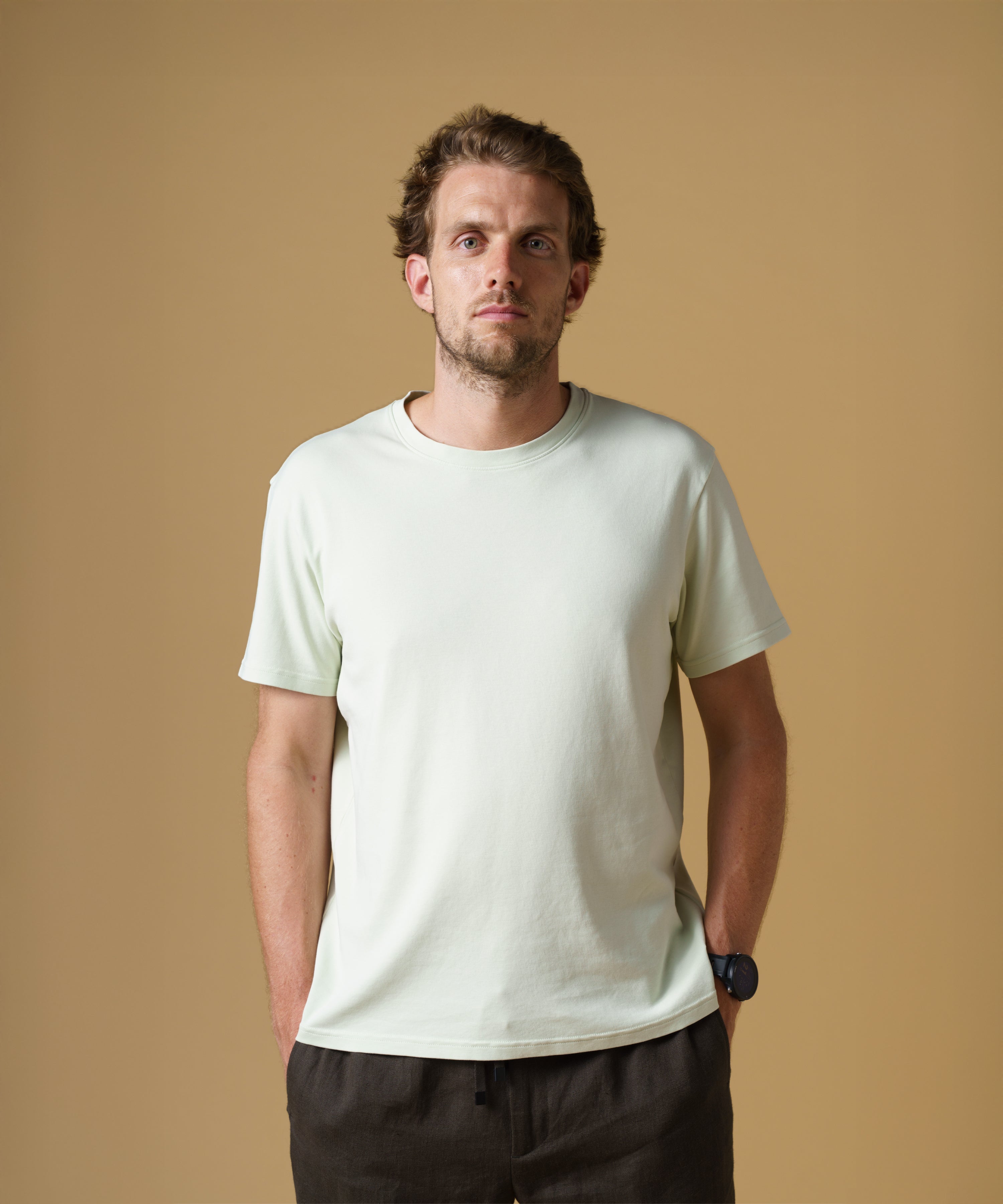 JAK T-Shirt 01 t-shirt homme aqua coton bio