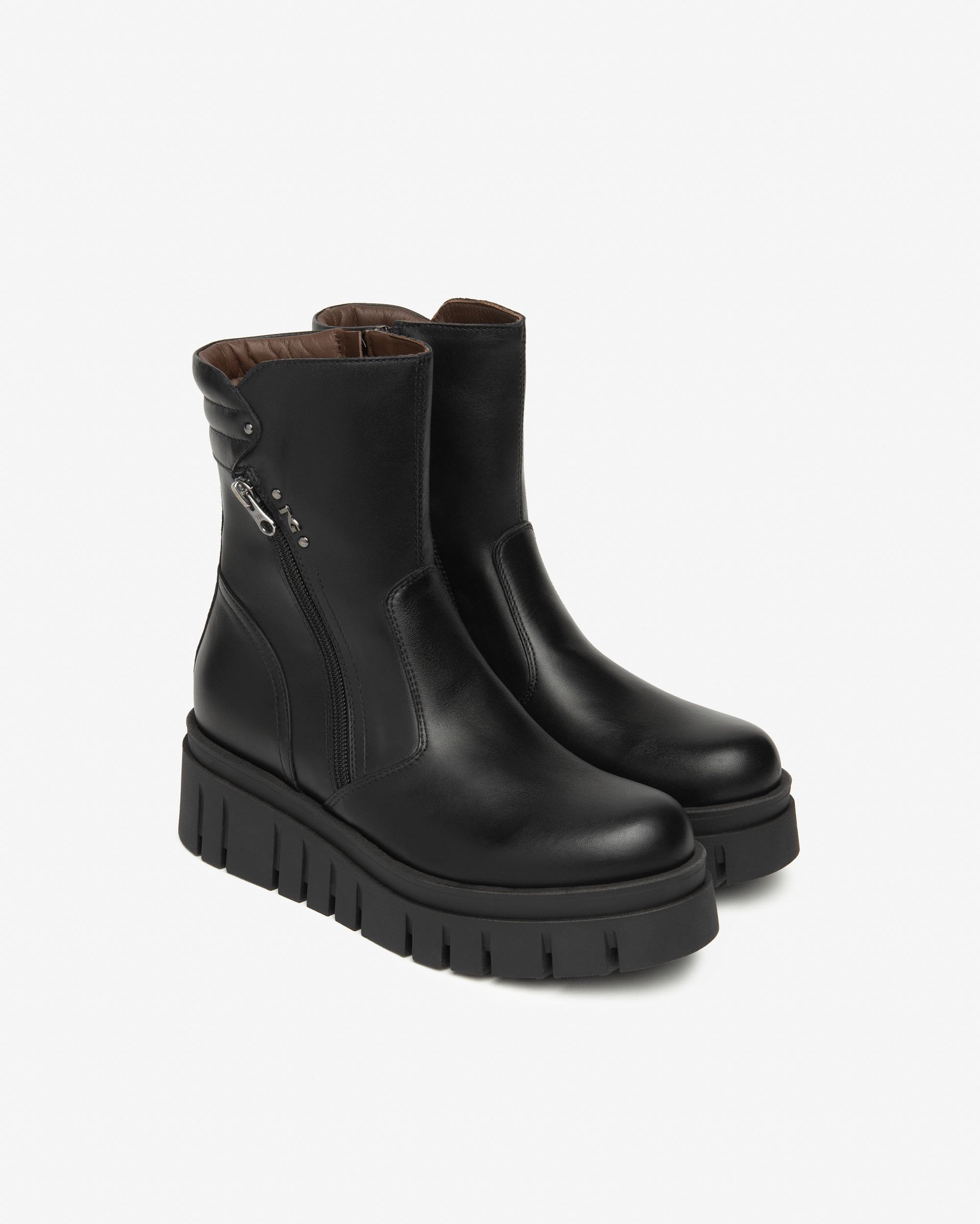 NeroGiardini Bottines Femme Bottines Cuir Hiver