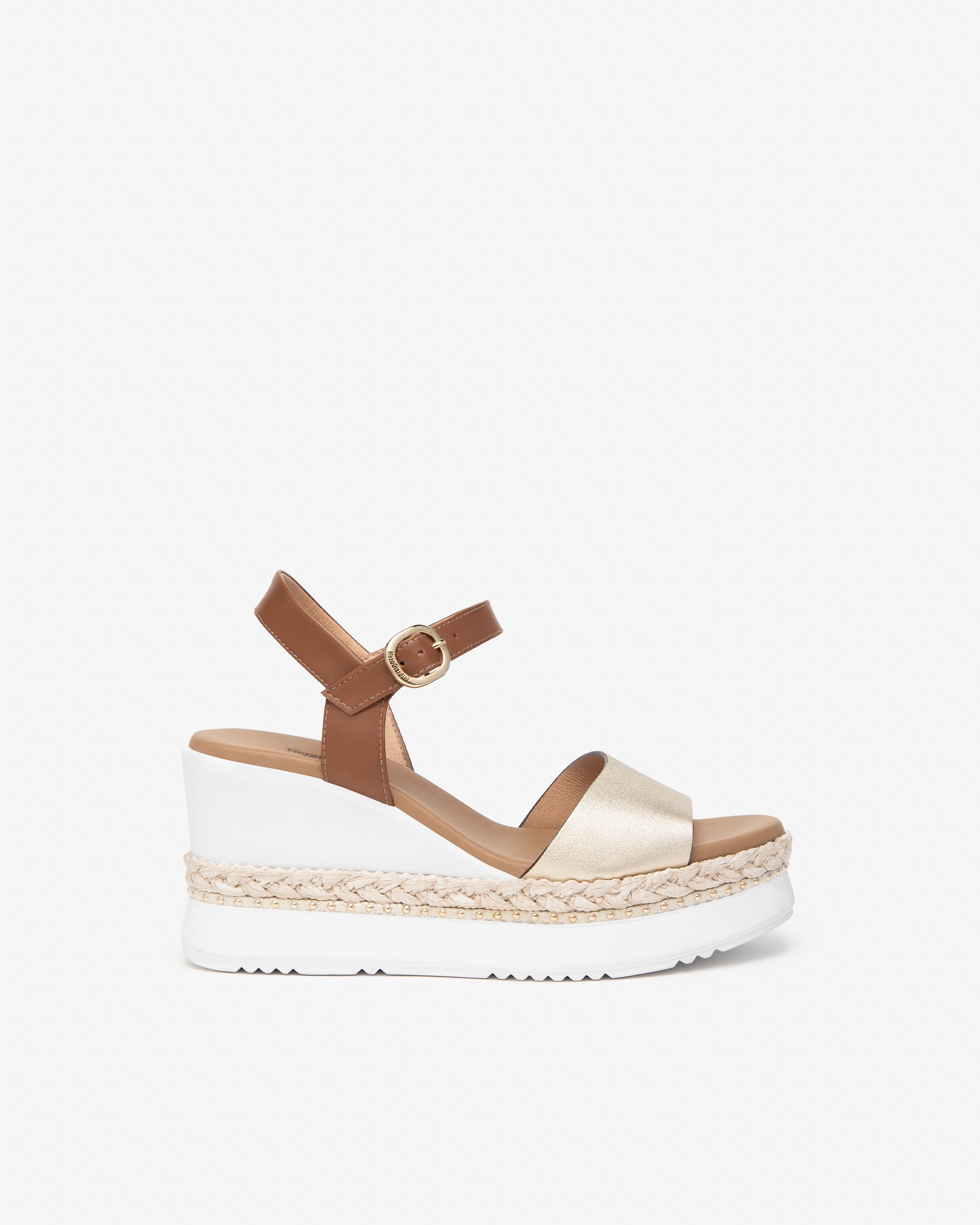 NeroGiardini Sandales Femme Cuir Italie Été