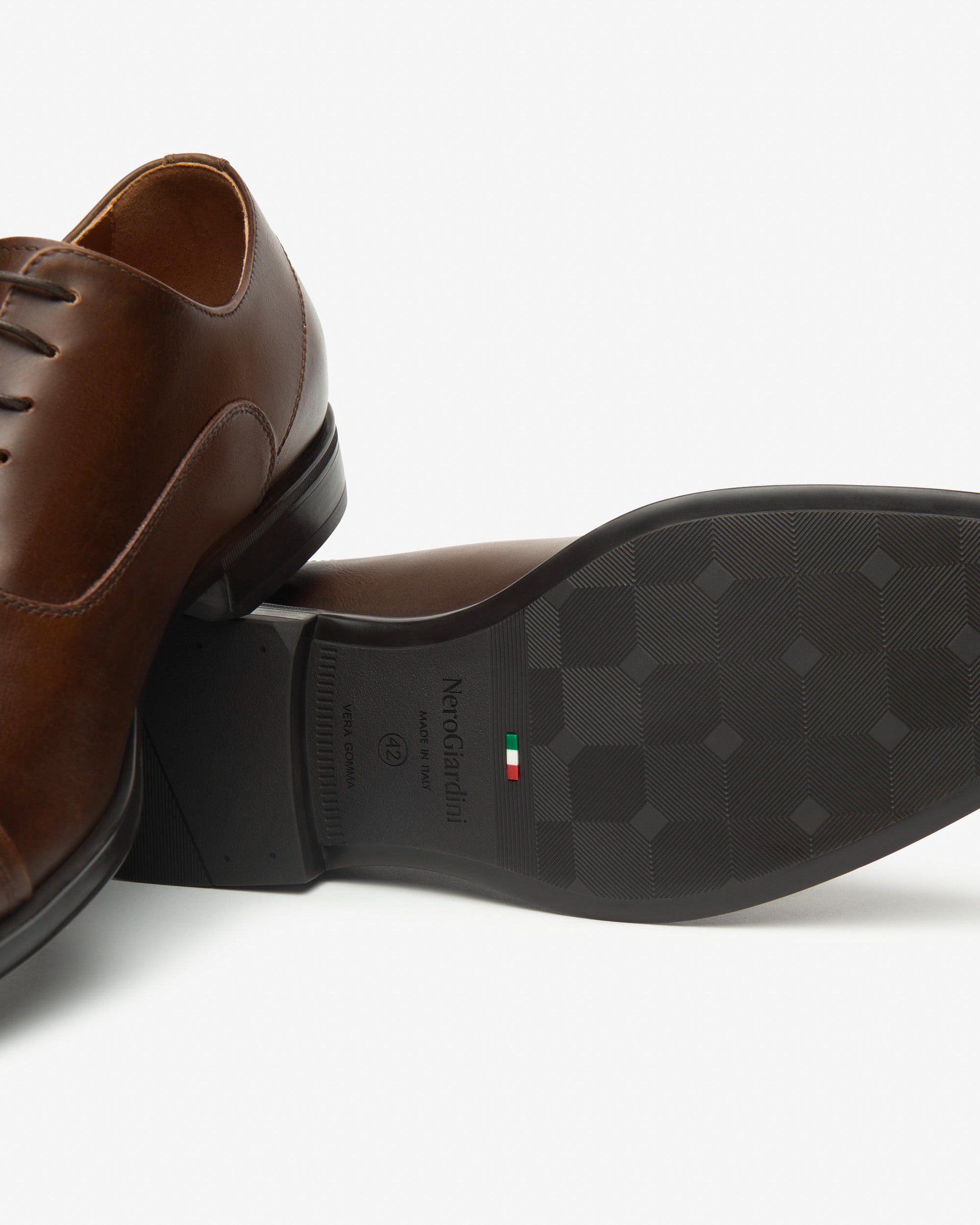 NeroGiardini Chaussures Lacets Homme Cuir Derbies 43