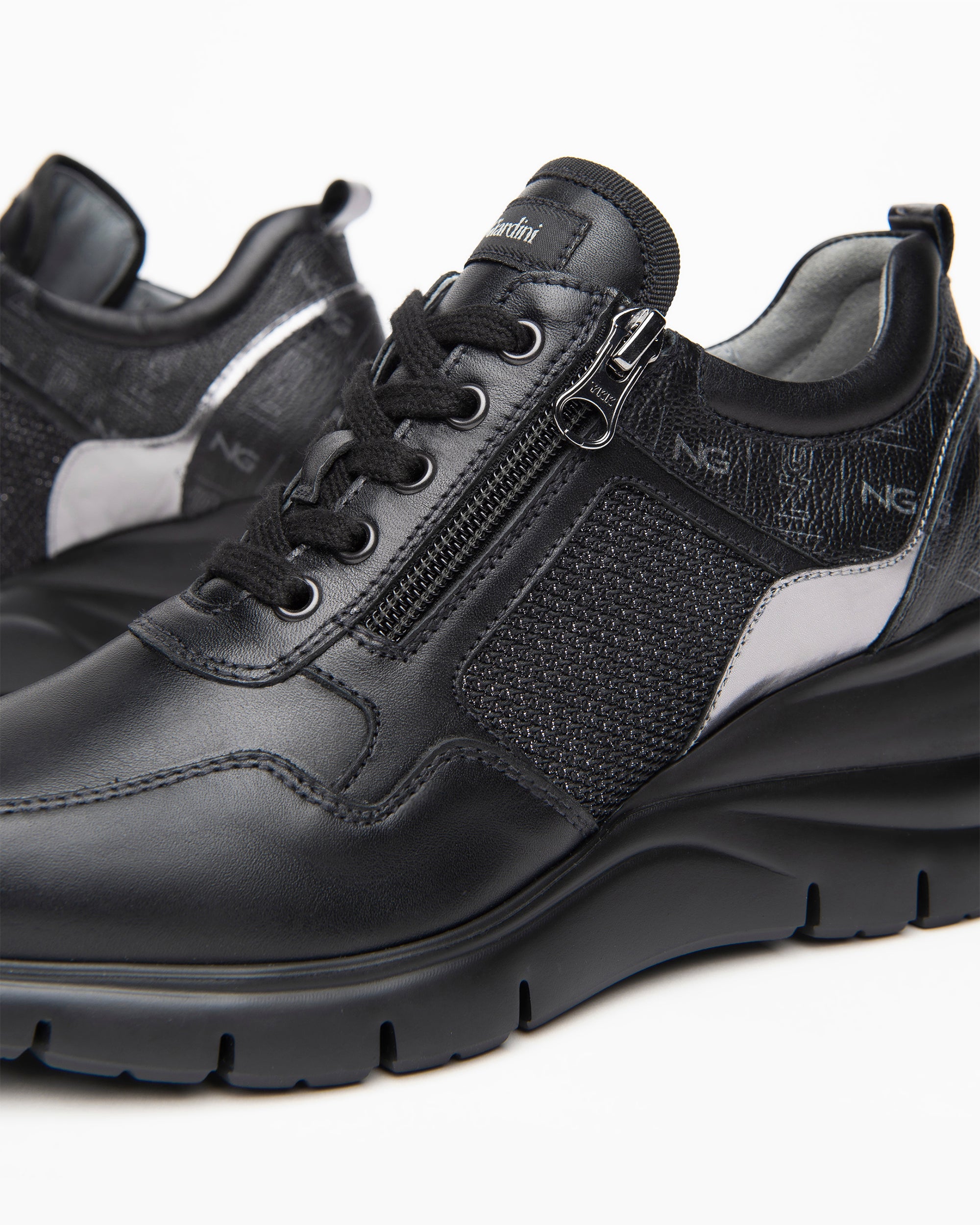 Nerogiardini Sneakers Femme Cuir DryGo Confort