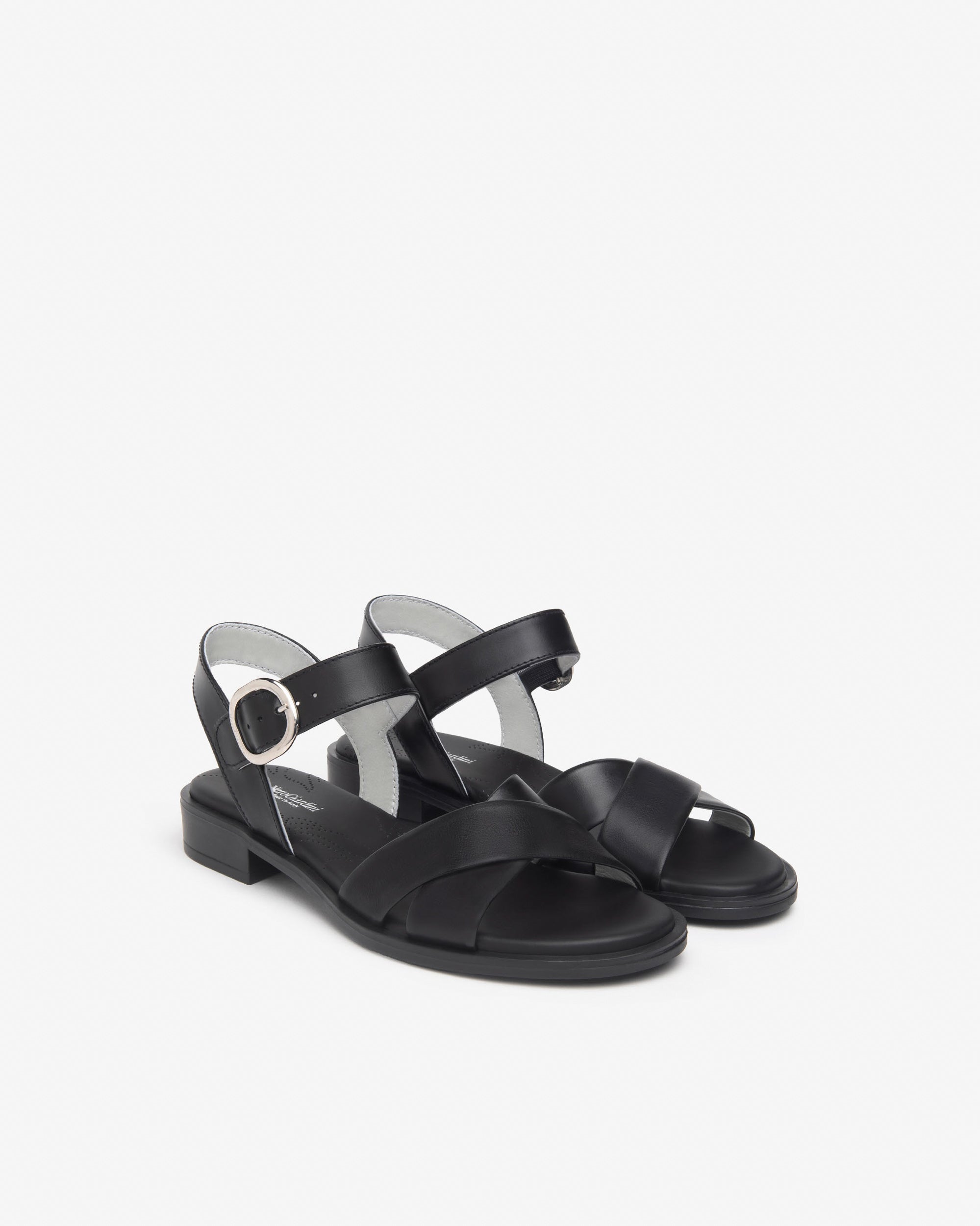 NeroGiardini Sandales Femme Cuir Confort Ville