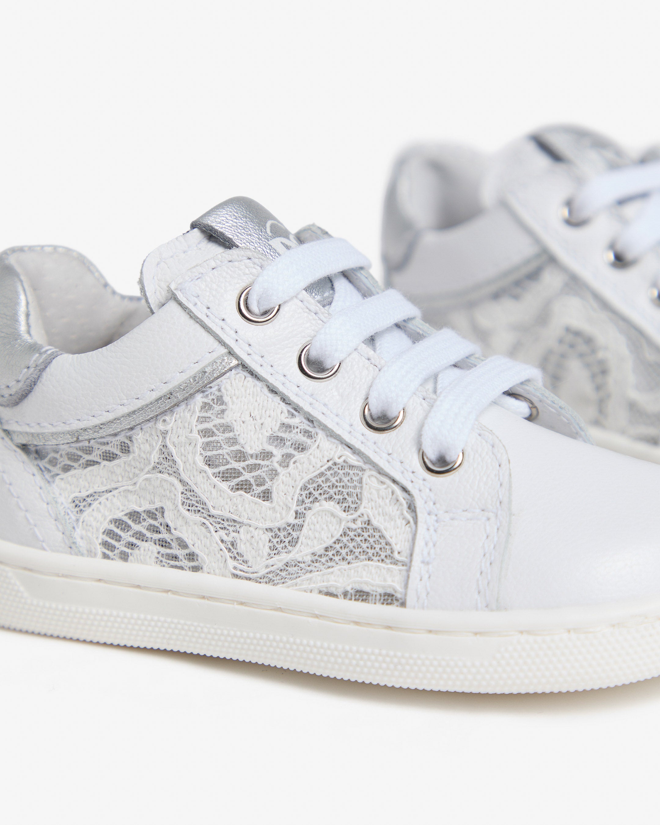 NeroGiardini Sneakers Junior baskets fille tissu cuir
