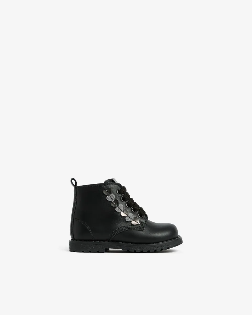 NeroGiardini Bottines Motardes Fille Cuir pointure 19-24