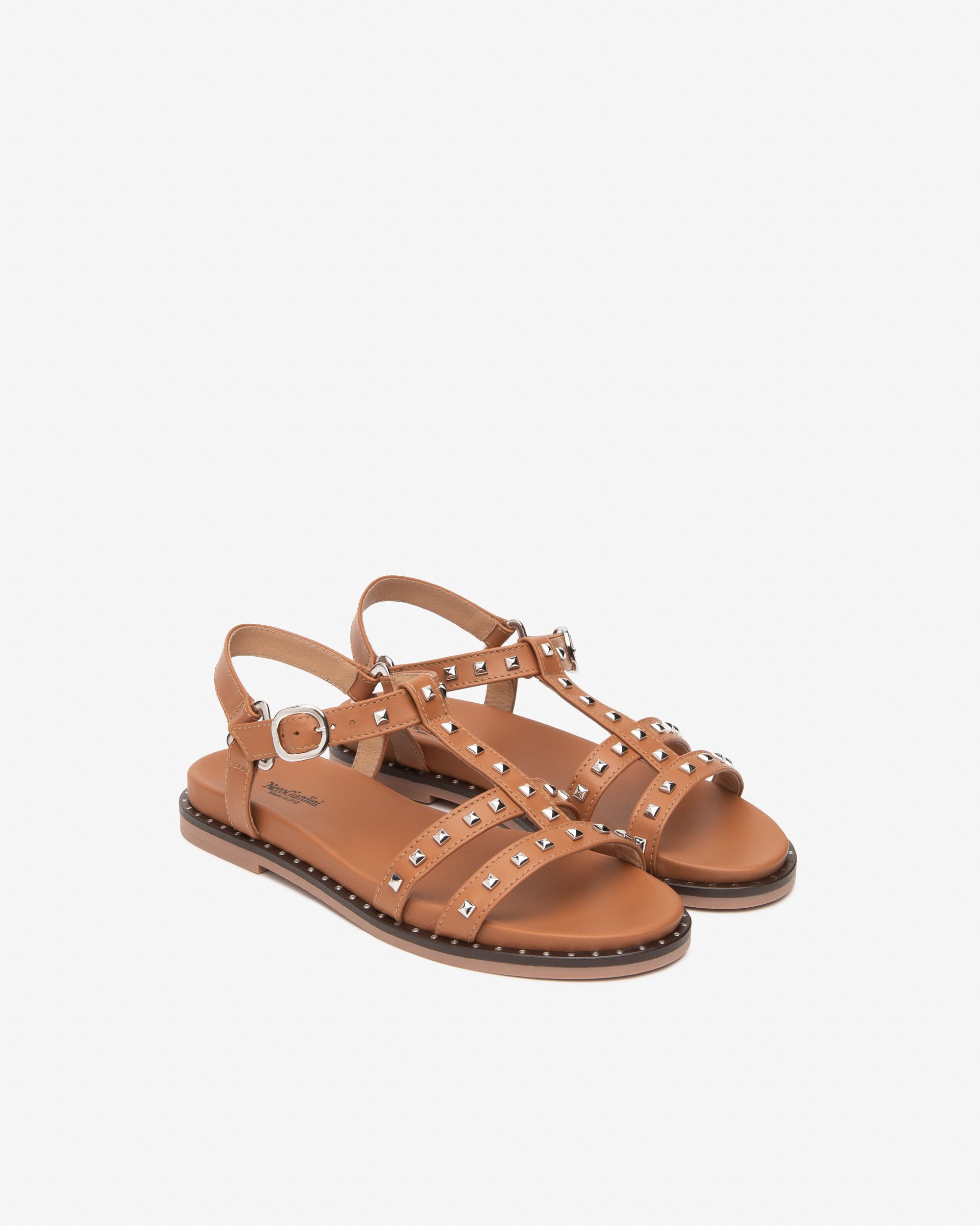 NeroGiardini Sandales sandales cuir femme été