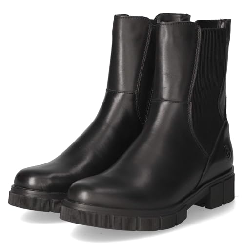 Remonte D2S70 bottines chelsea femme noir 39 EU cuir lisse