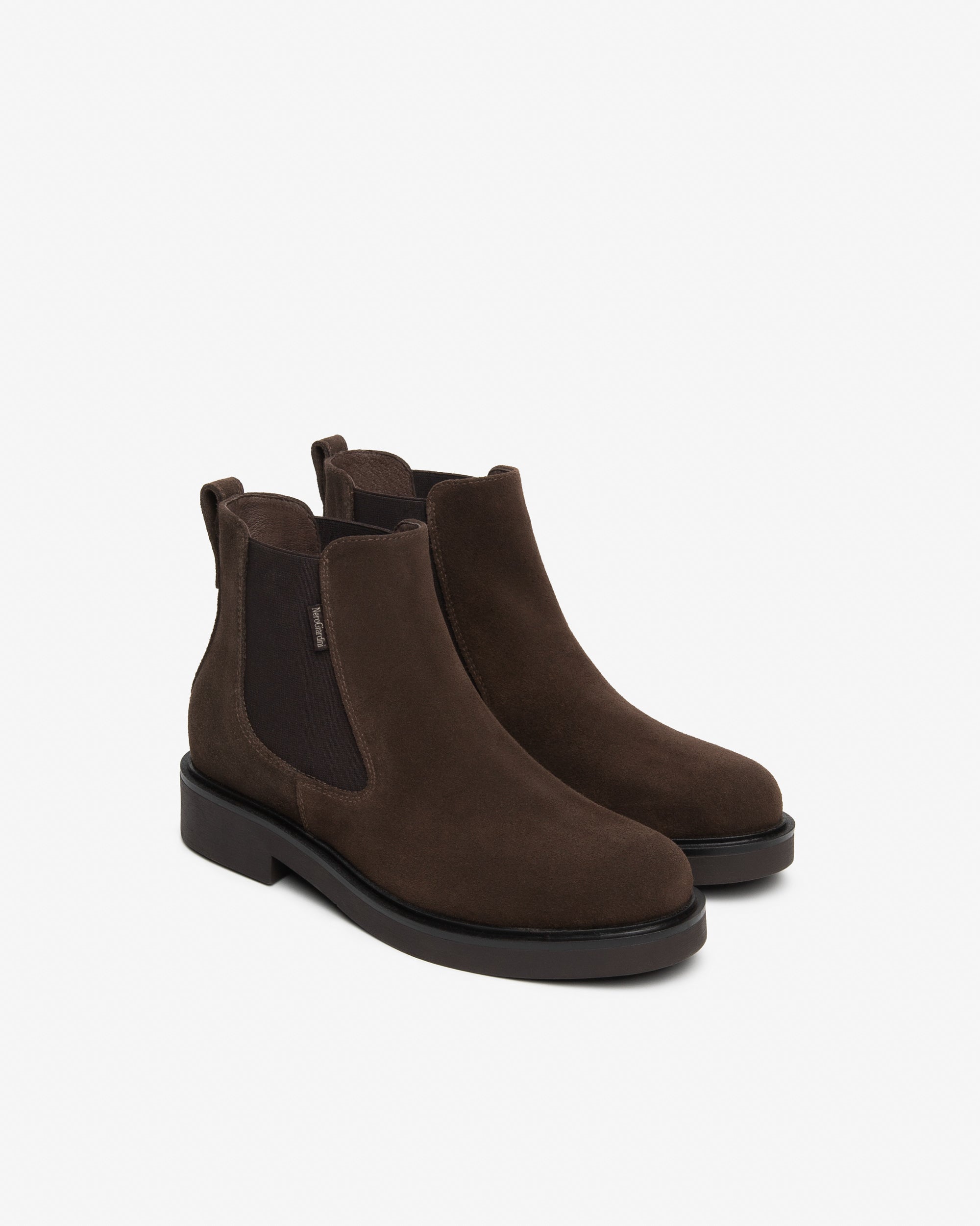NeroGiardini Chelsea Femme Daim 38 Talon 35 mm