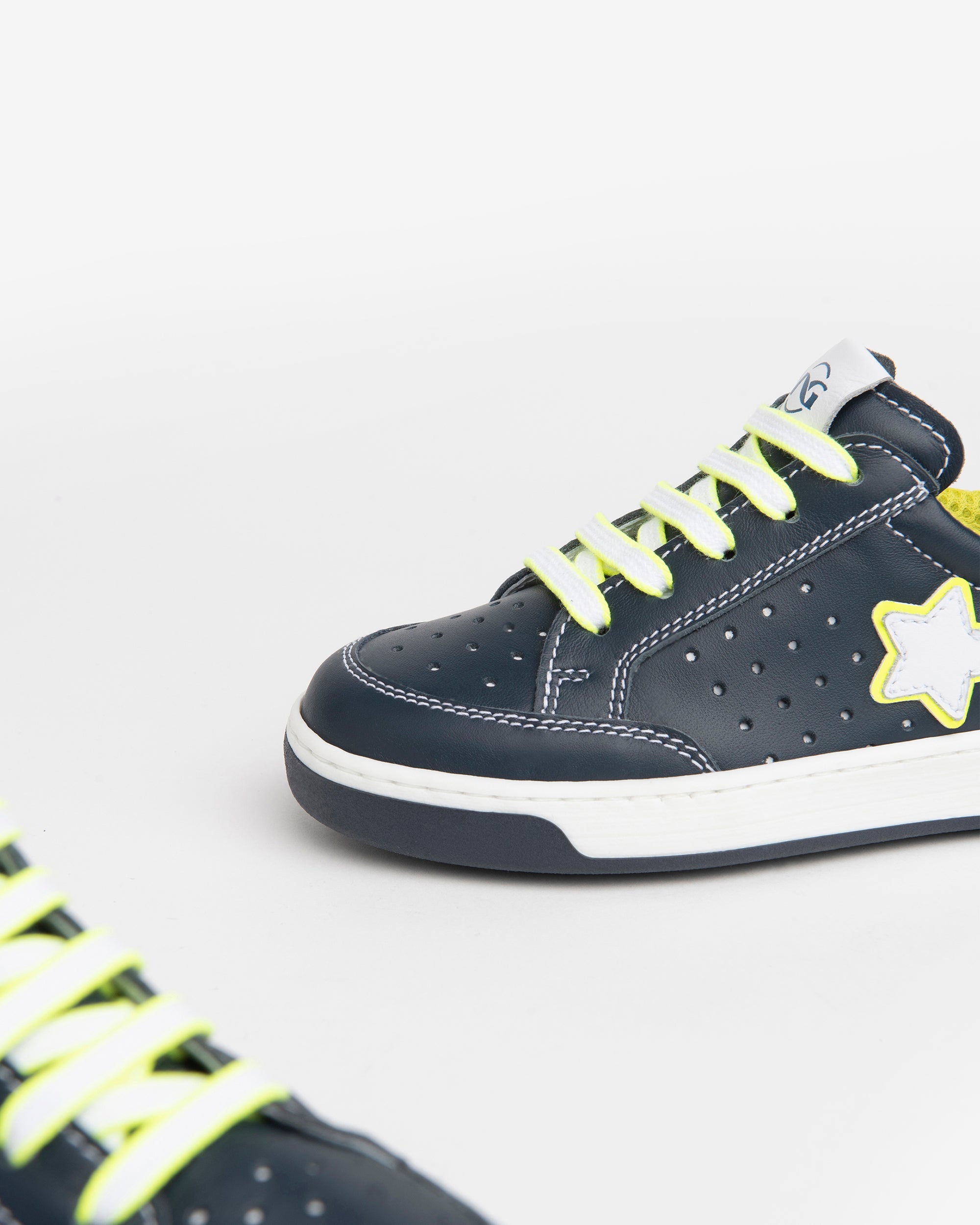 NeroGiardini Sneakers Kids garçon cuir étoile zip