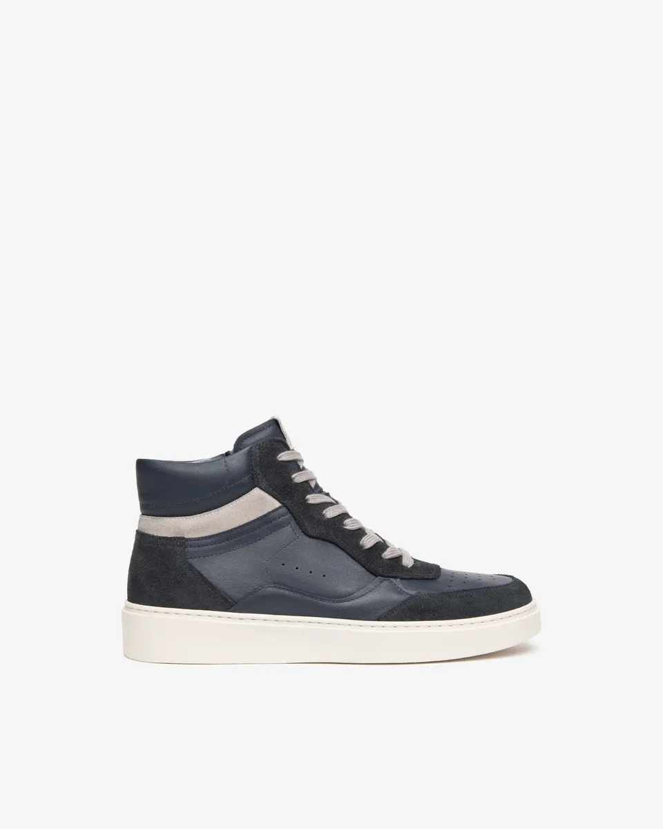 NeroGiardini Sneakers Montantes Homme Cuir Daim 43