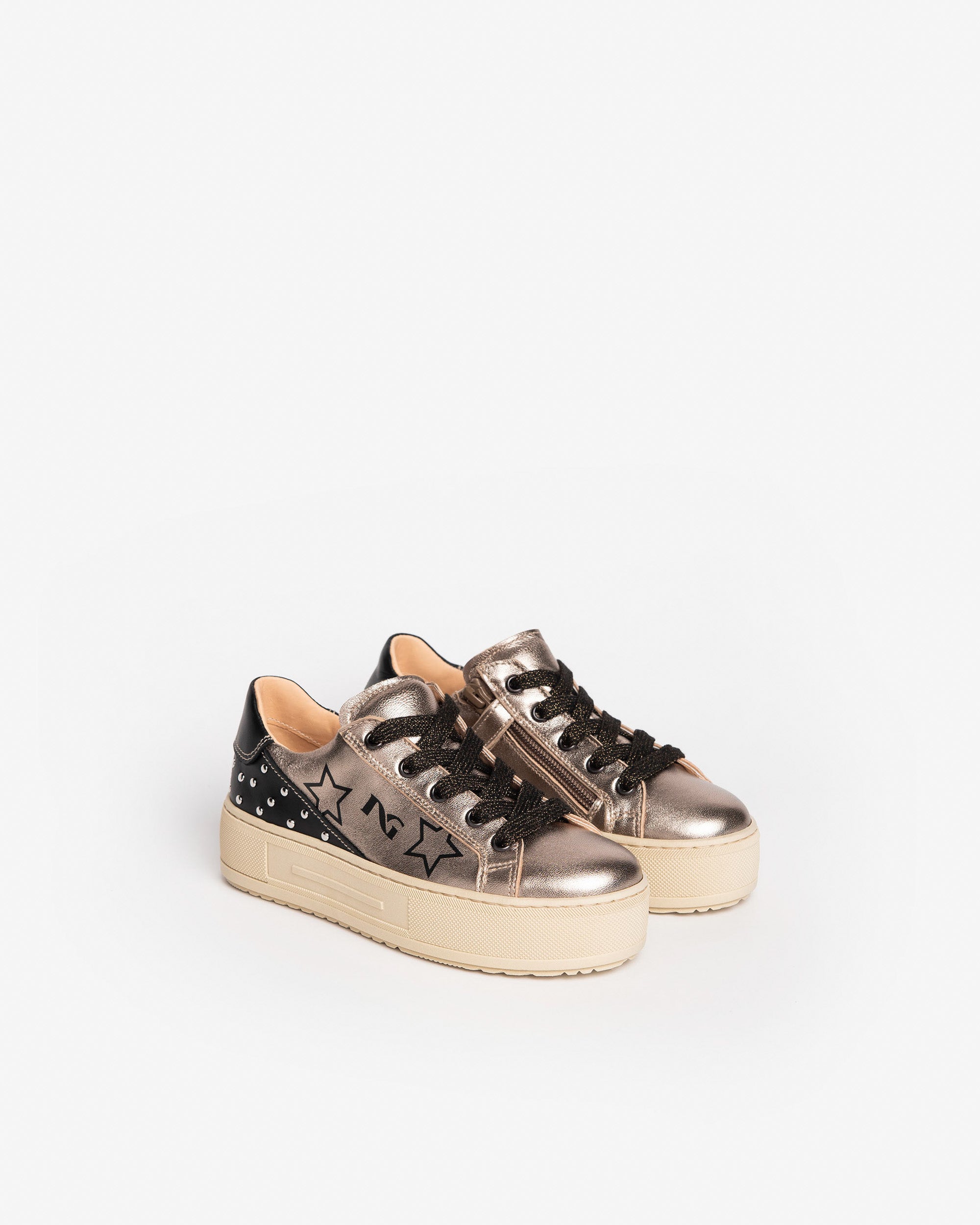 NeroGiardini Sneakers Fille Cuir Teens légères