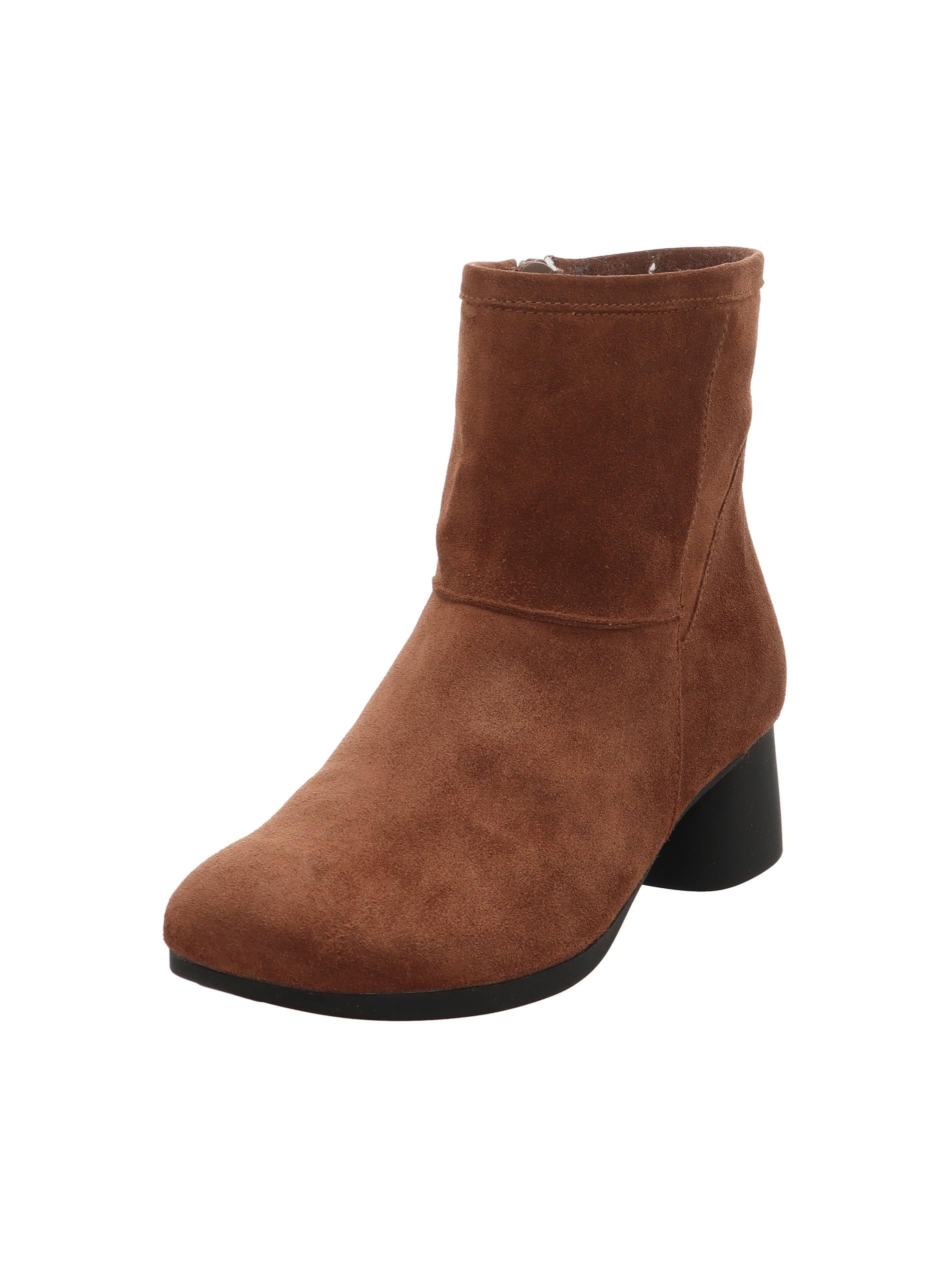 Think Nani Bottines Femme Mocca Doublure Cuir