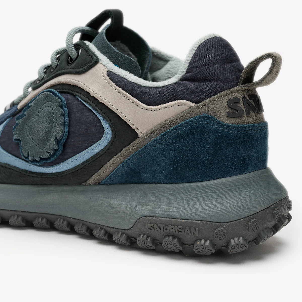 Satorisan Jagube Origin baskets Dark Blue cuir