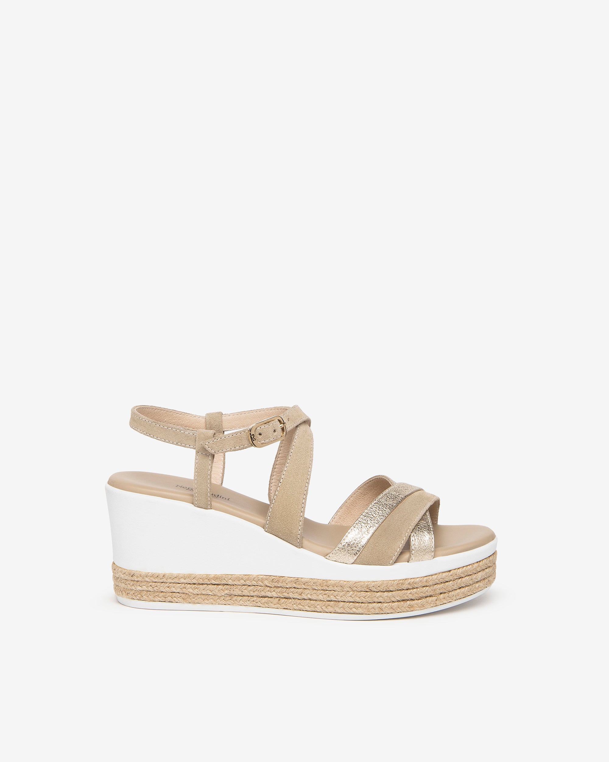 NeroGiardini Sandales Femme Daim Cuir Été