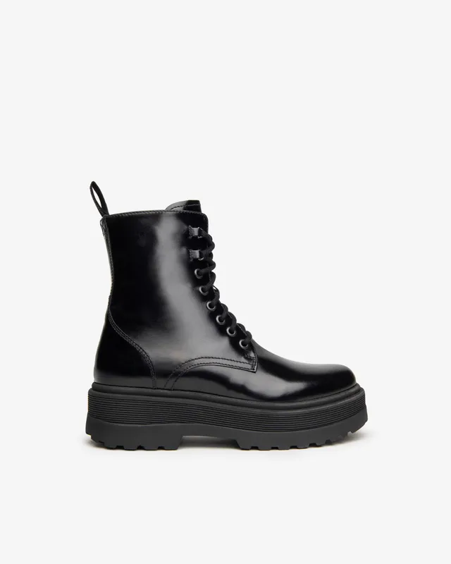 NeroGiardini Bottines Motardes Femme cuir talon 50 mm 38