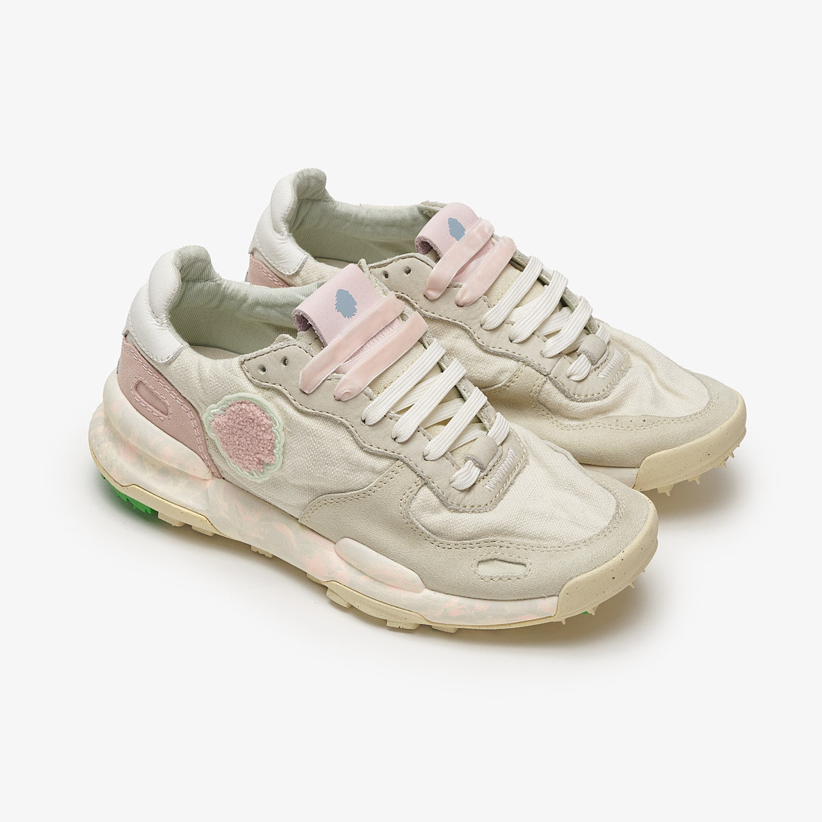 Satorisan Chacrona Linen sneakers Chantilly Cream