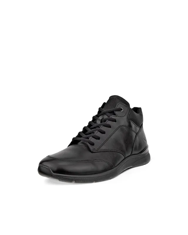 Ecco Irving Mid-Cut bottine homme cuir noir