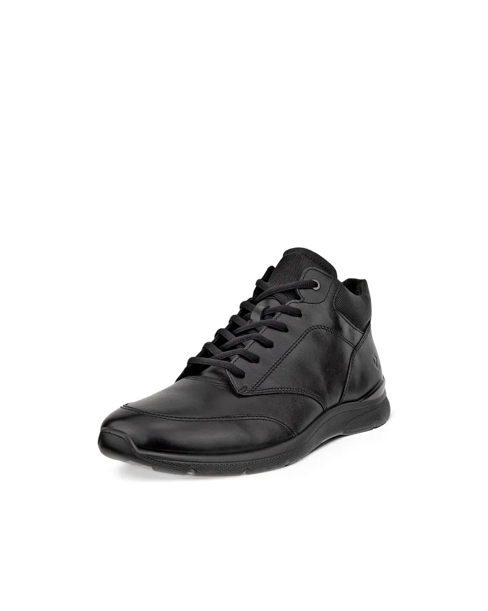 Ecco Irving Mid-Cut bottine homme cuir noir