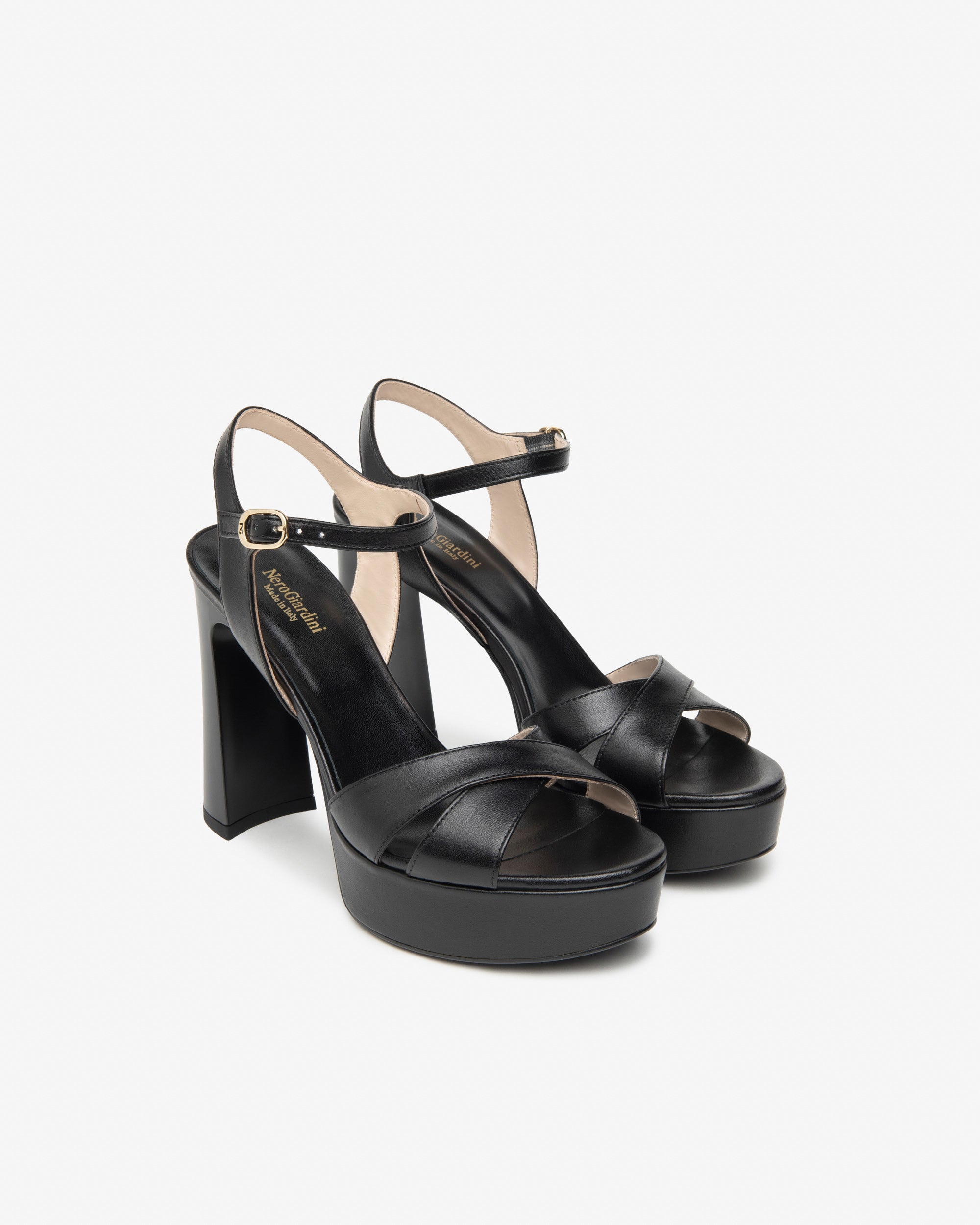 NeroGiardini Sandales Femme Cuir 35-41 Confort Été