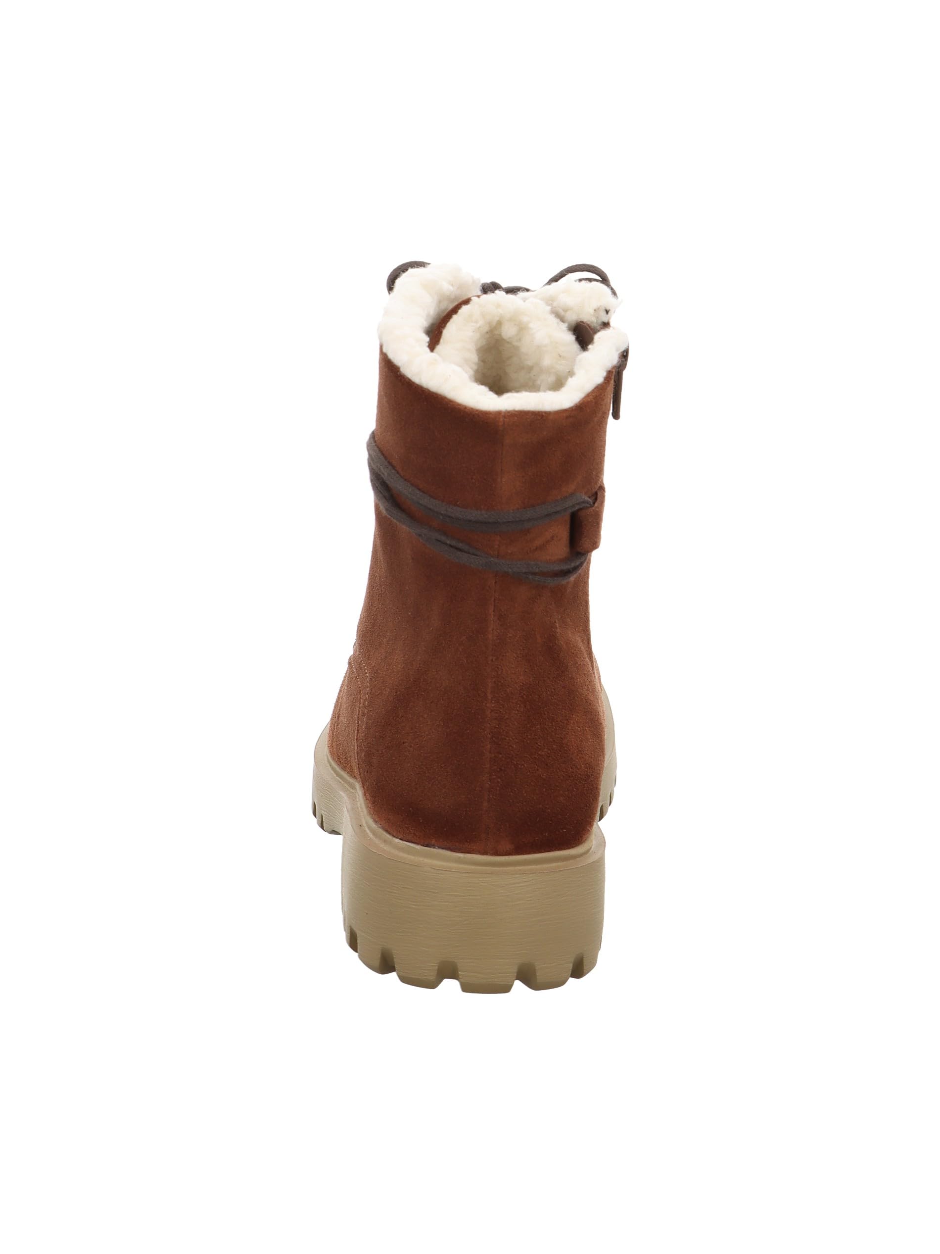 Think Trento Bottines Femme 39 EU Chocolat Textile